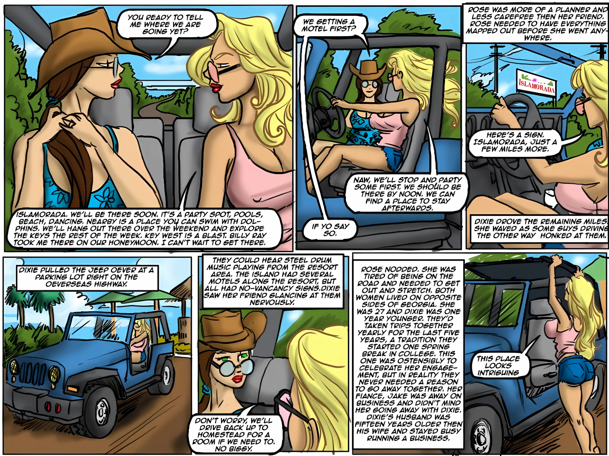 Flag Girls [IllustratedInterracial] - 1 . Flag Girls - Chapter 1 - Page 3