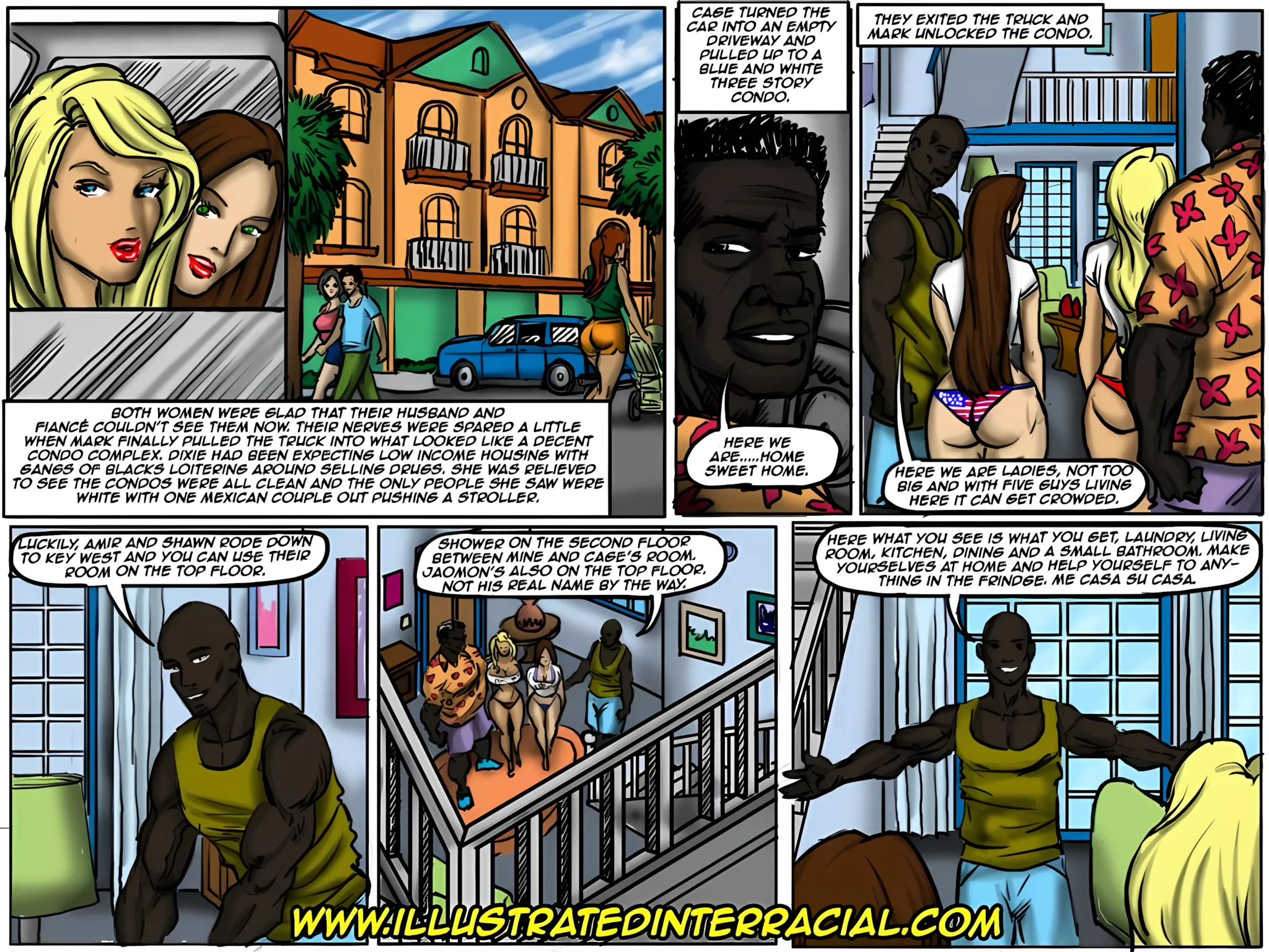Flag Girls [IllustratedInterracial] - 1 . Flag Girls - Chapter 1 - Page 25