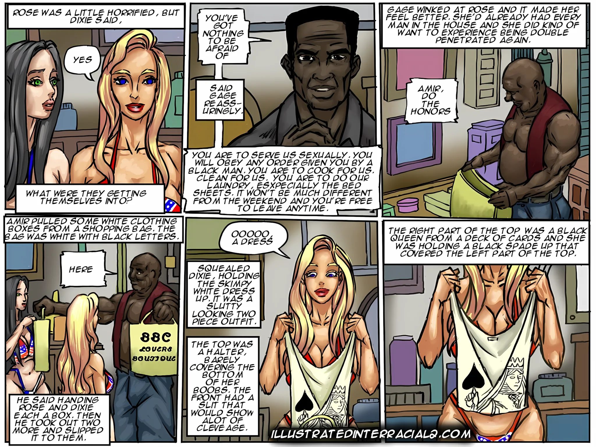 Flag Girls [IllustratedInterracial] - 1 . Flag Girls - Chapter 1 - Page 182