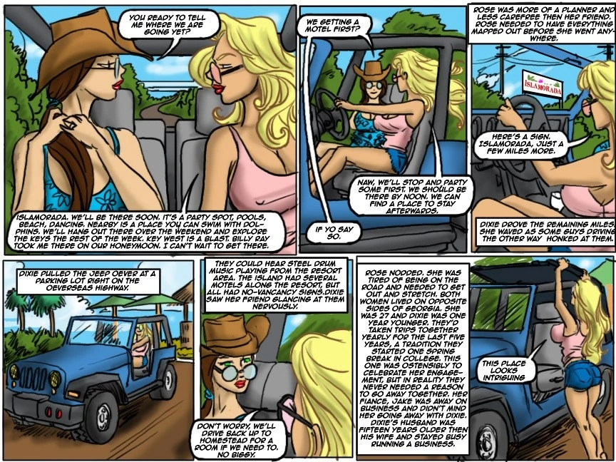 Flag Girls [IllustratedInterracial] - 1. Flag Girls - Page 3