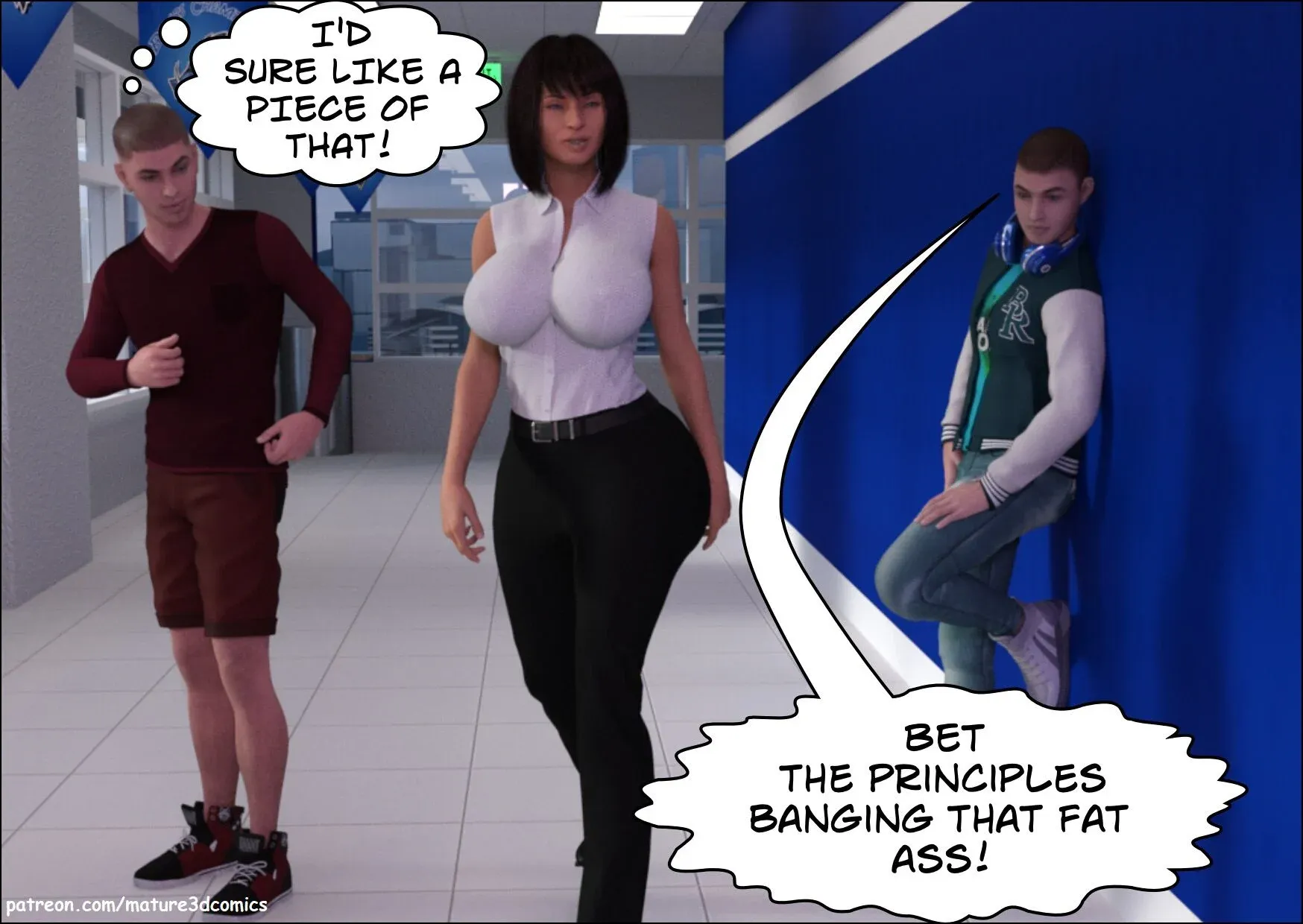Sexy Teacher [Mature3DComics] - 1 . Sexy Teacher - Chapter 1 - Page 22
