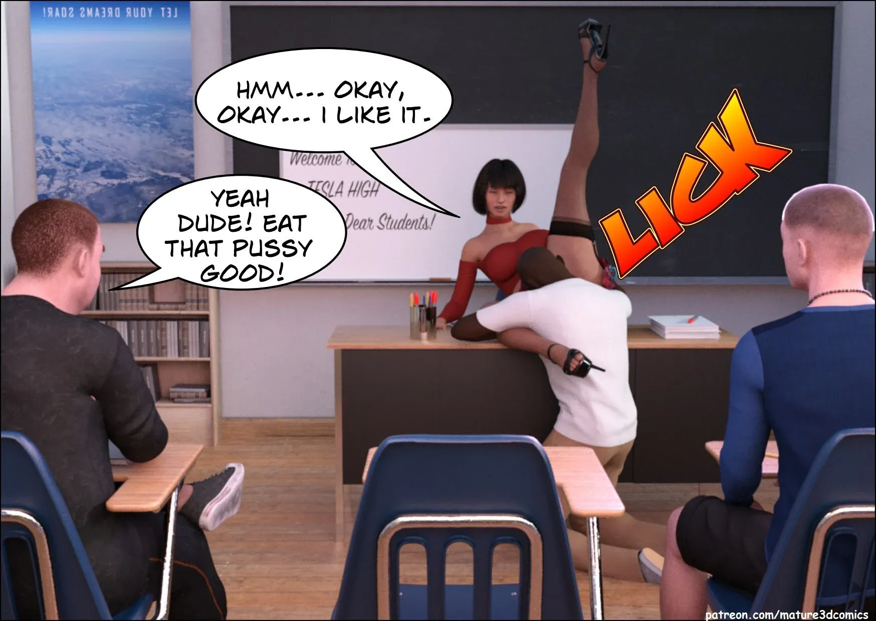 Sexy Teacher [Mature3DComics] - 1 . Sexy Teacher - Chapter 1 - Page 30