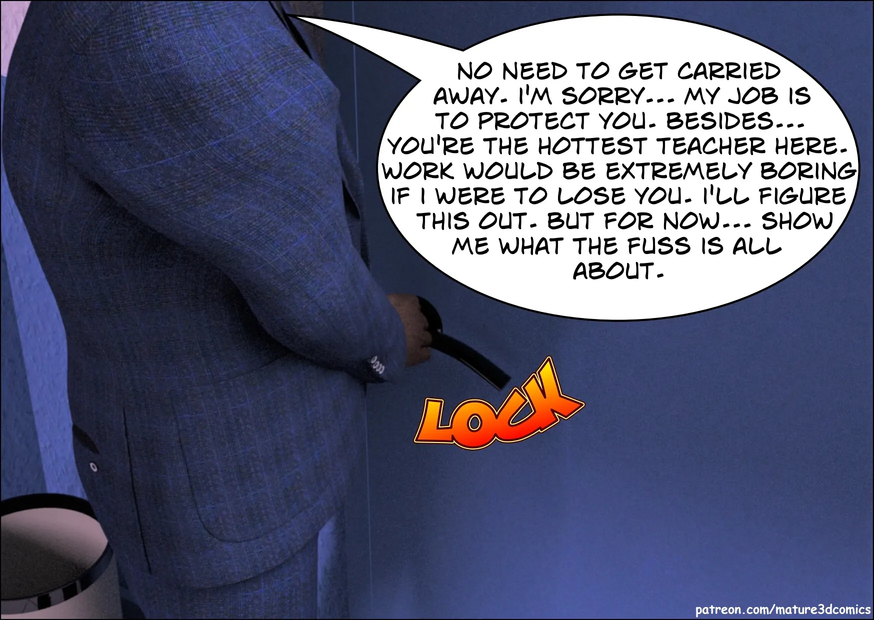 Sexy Teacher [Mature3DComics] - 2 . Sexy Teacher - Chapter 2 - Page 5