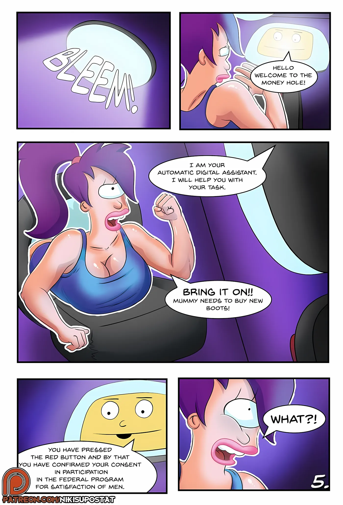 Money Hole (Futurama) - 1 . Money Hole - Chapter 1 [NSTAT] - Page 6