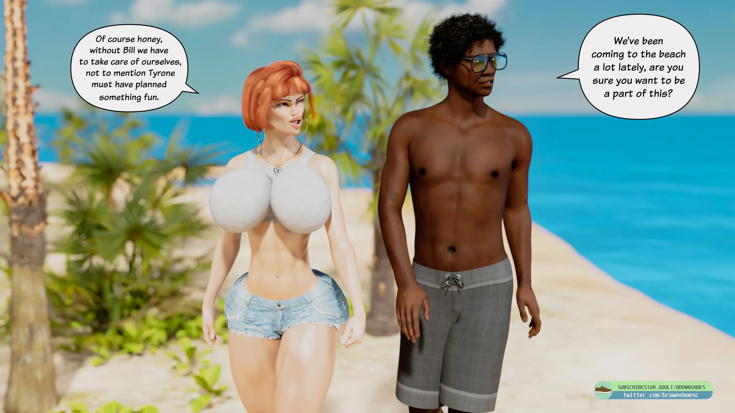B.S Stories [Brown Shoes] - 2 . B.S Stories - The Wet TShirt Contest - Chapter 2 - Page 2