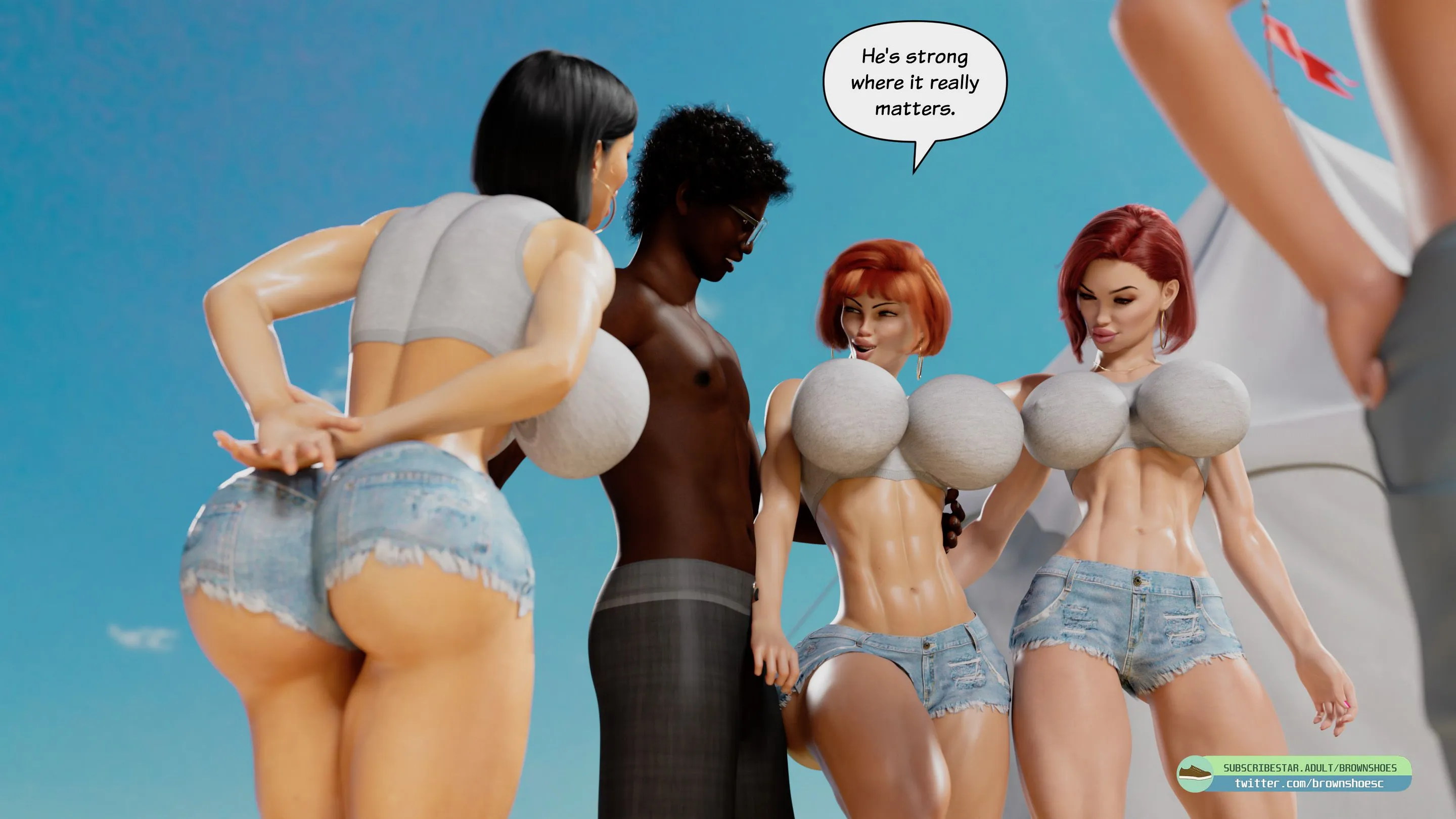 B.S Stories [Brown Shoes] - 2 . B.S Stories - The Wet TShirt Contest - Chapter 2 - Page 16
