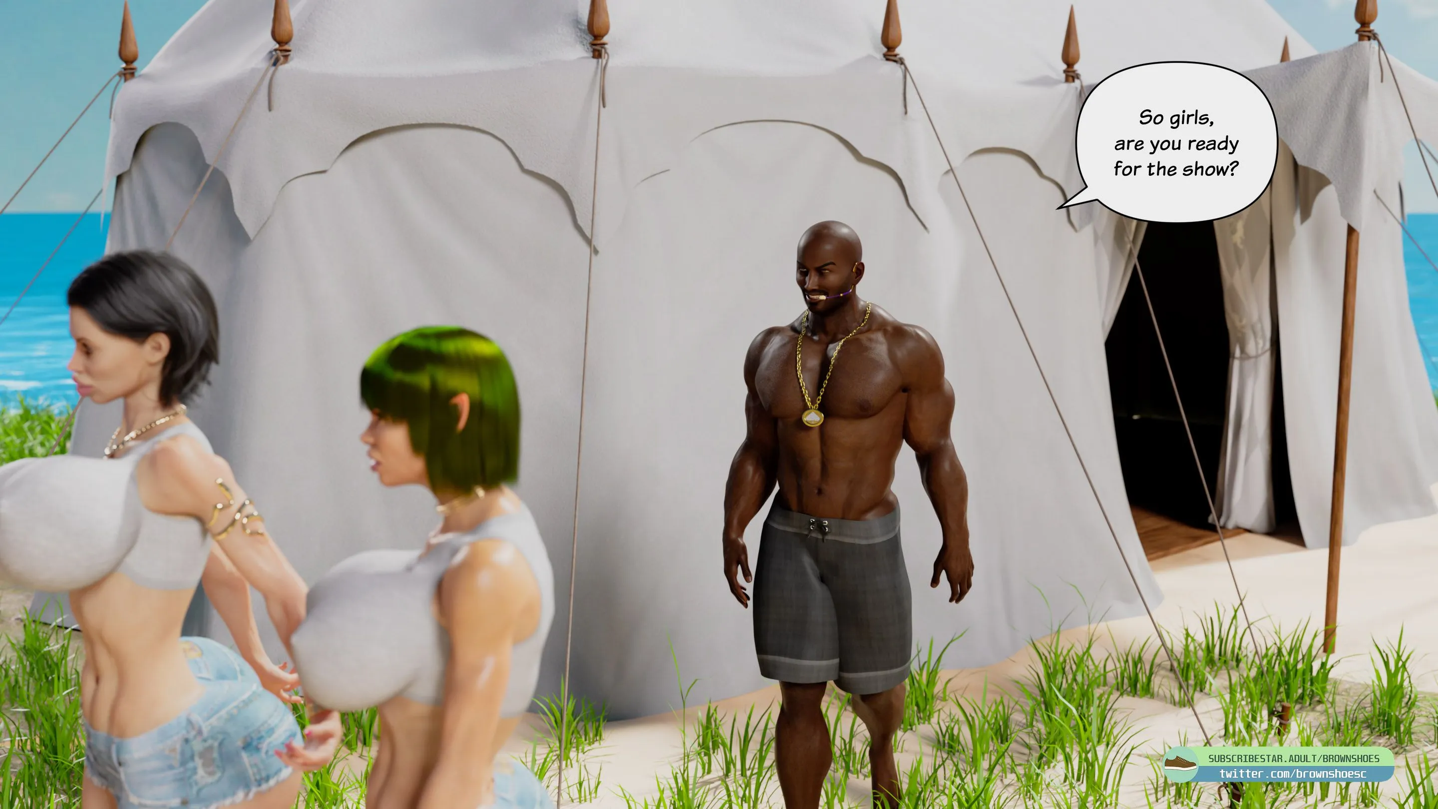 B.S Stories [Brown Shoes] - 2 . B.S Stories - The Wet TShirt Contest - Chapter 2 - Page 17