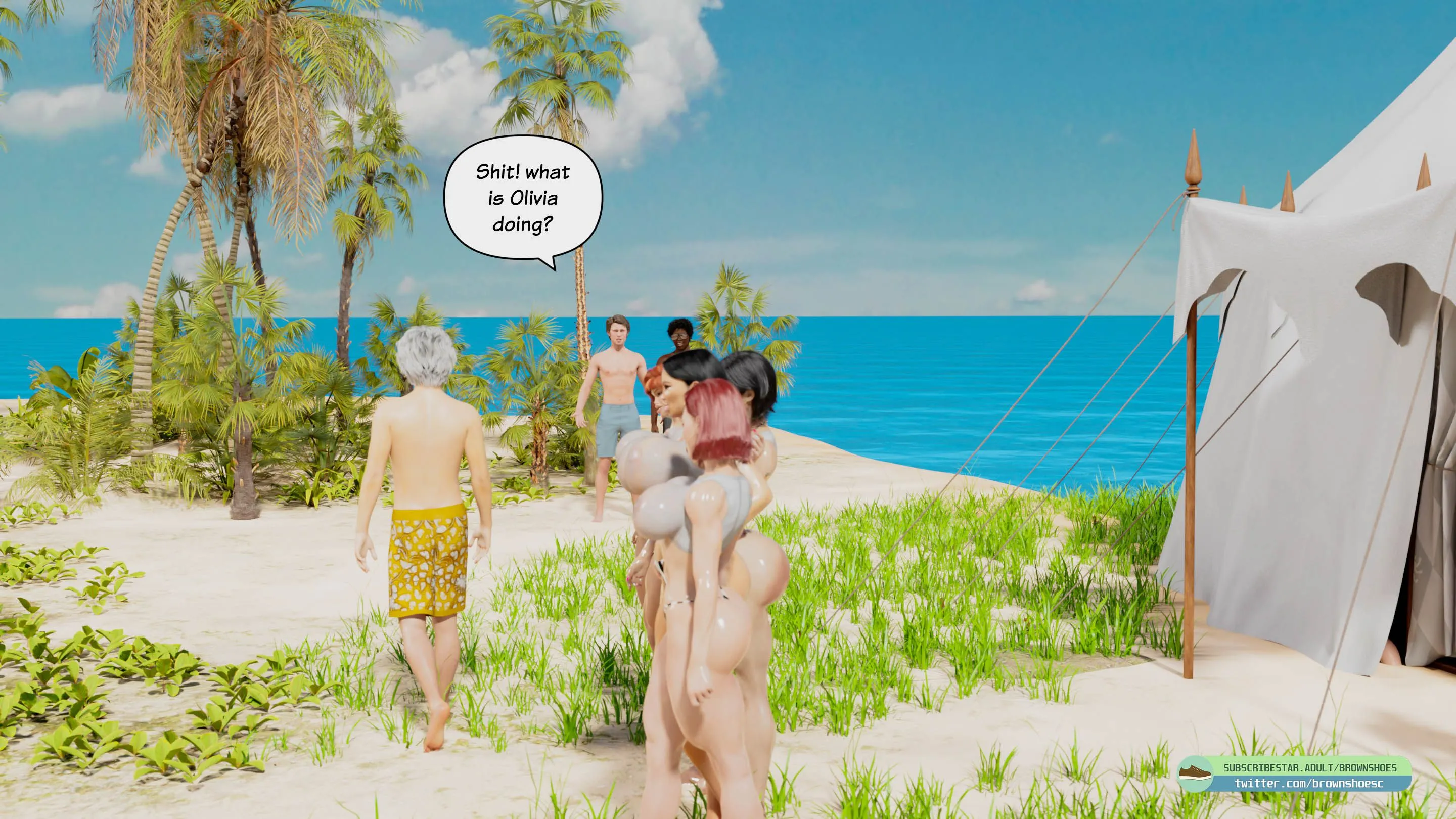 B.S Stories [Brown Shoes] - 2 . B.S Stories - The Wet TShirt Contest - Chapter 2 - Page 55
