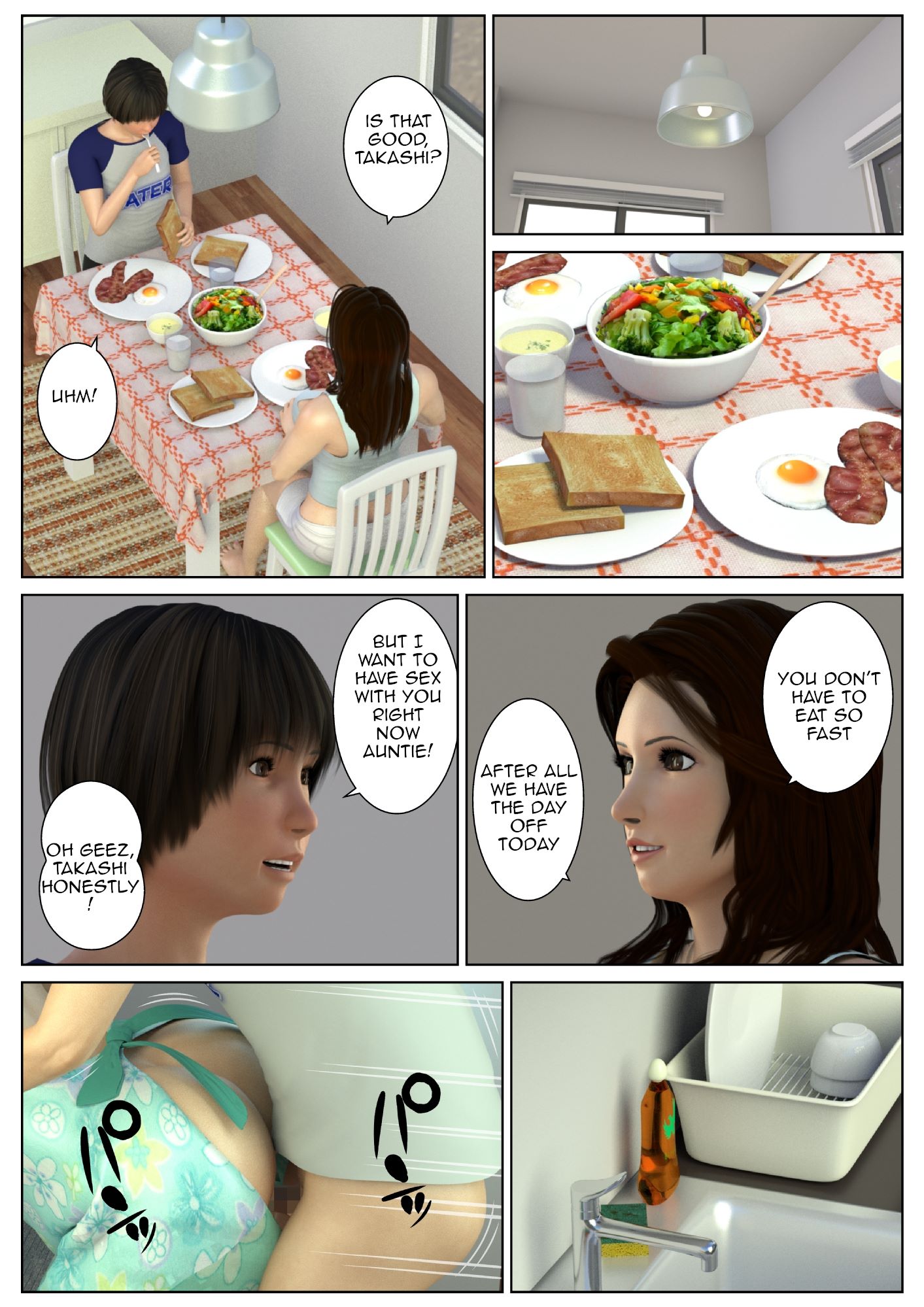 My Ejaculating Lifestyle With My Aunt 2 [Immortal Head] - My Ejaculating  Lifestyle With My Aunt 2 - GEDE Comix