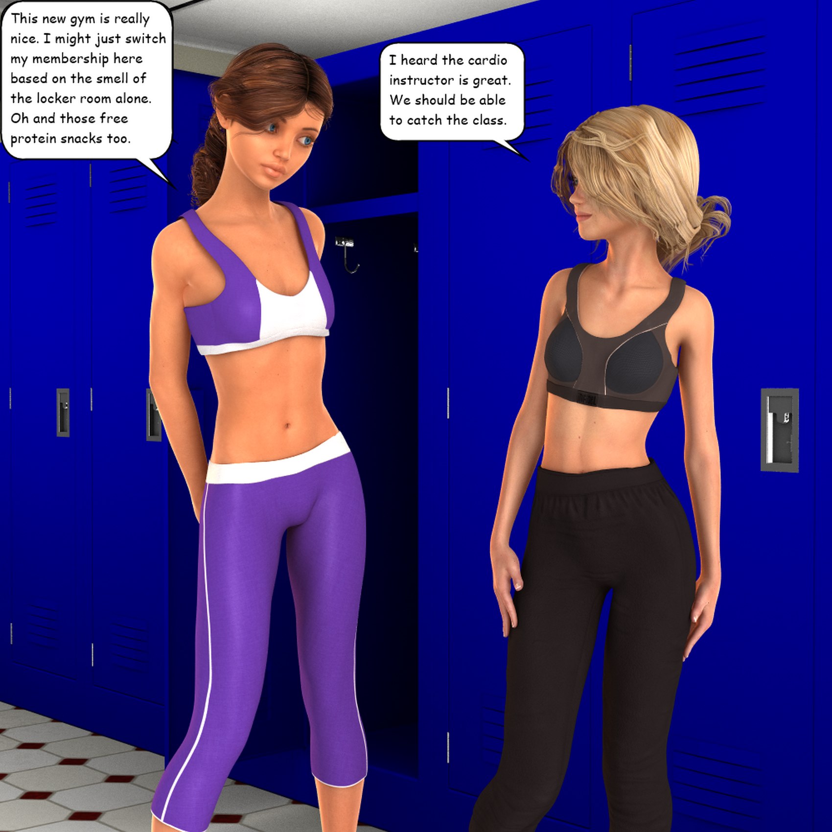 Shape Up [Mike Rendering] –   Shape Up | 3D Adult Porn Comics