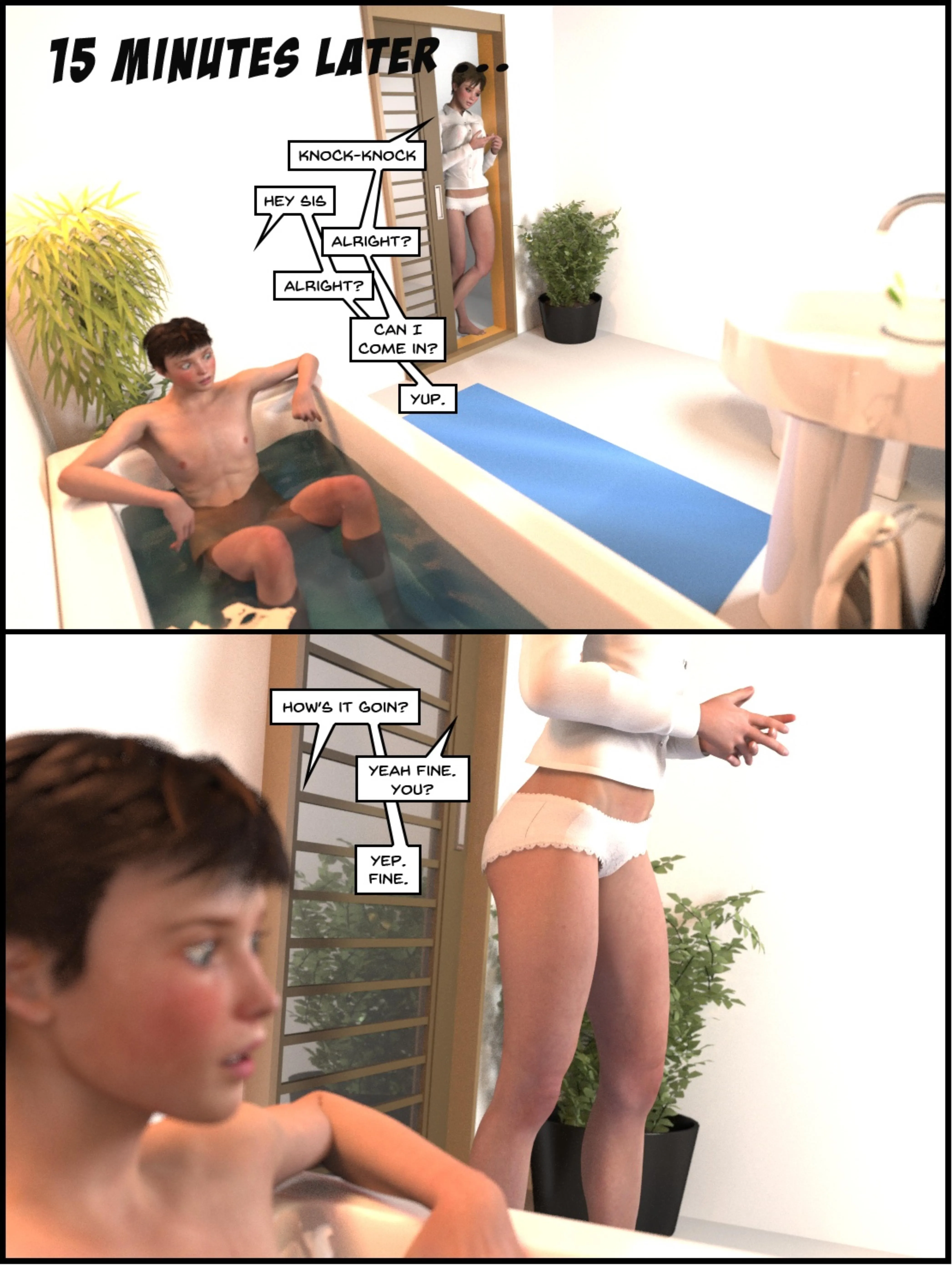 The Lithium – Have Spacesuit [Sindy Anna Jones] - 7 . Lithium - Family Bathtime - Chapter 7 [Sindy Anna Jones] - Page 16