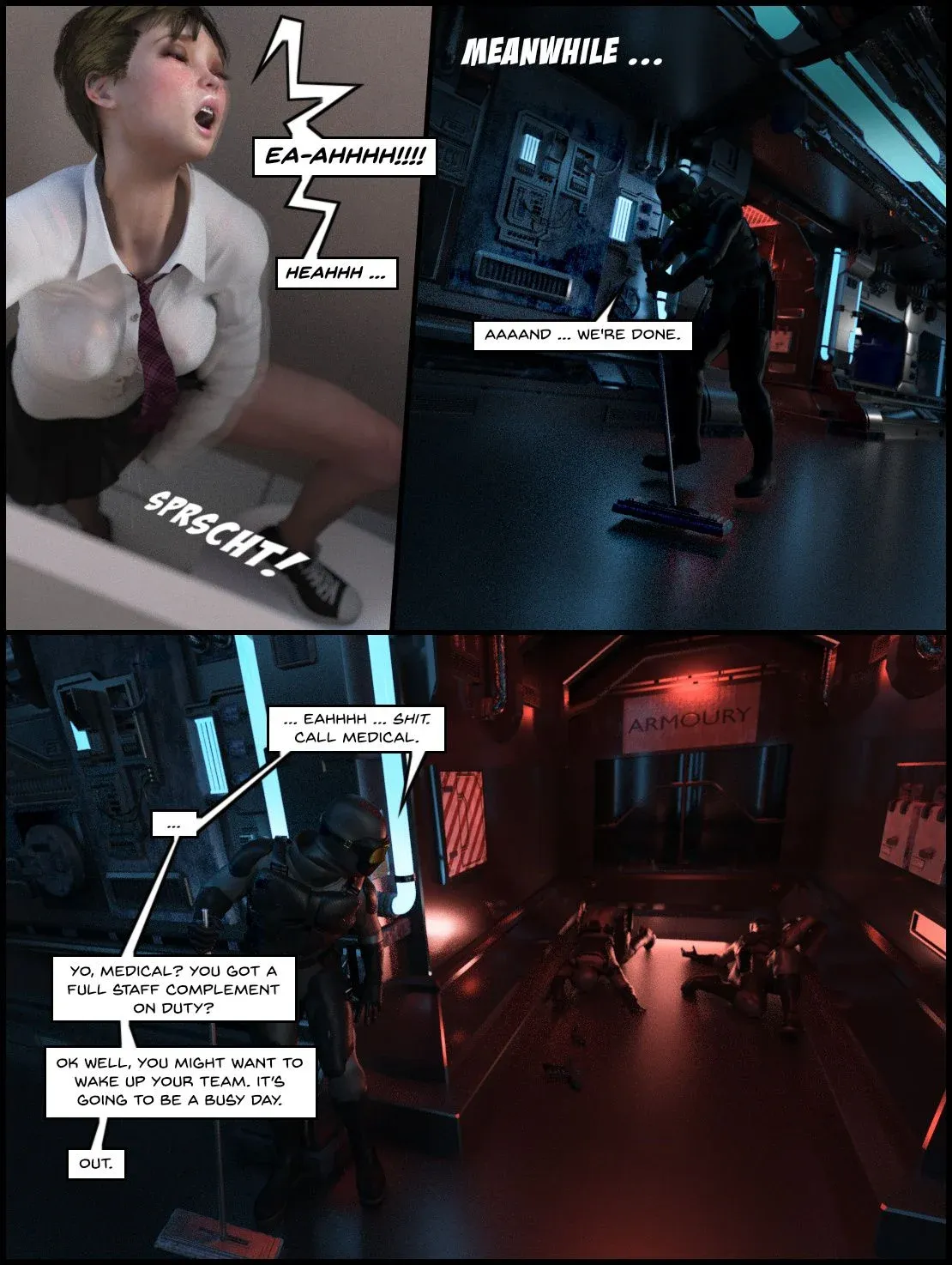 The Lithium – Have Spacesuit [Sindy Anna Jones] - 8 . Lithium - After School Club - Chapter 8 [Sindy Anna Jones] - Page 55