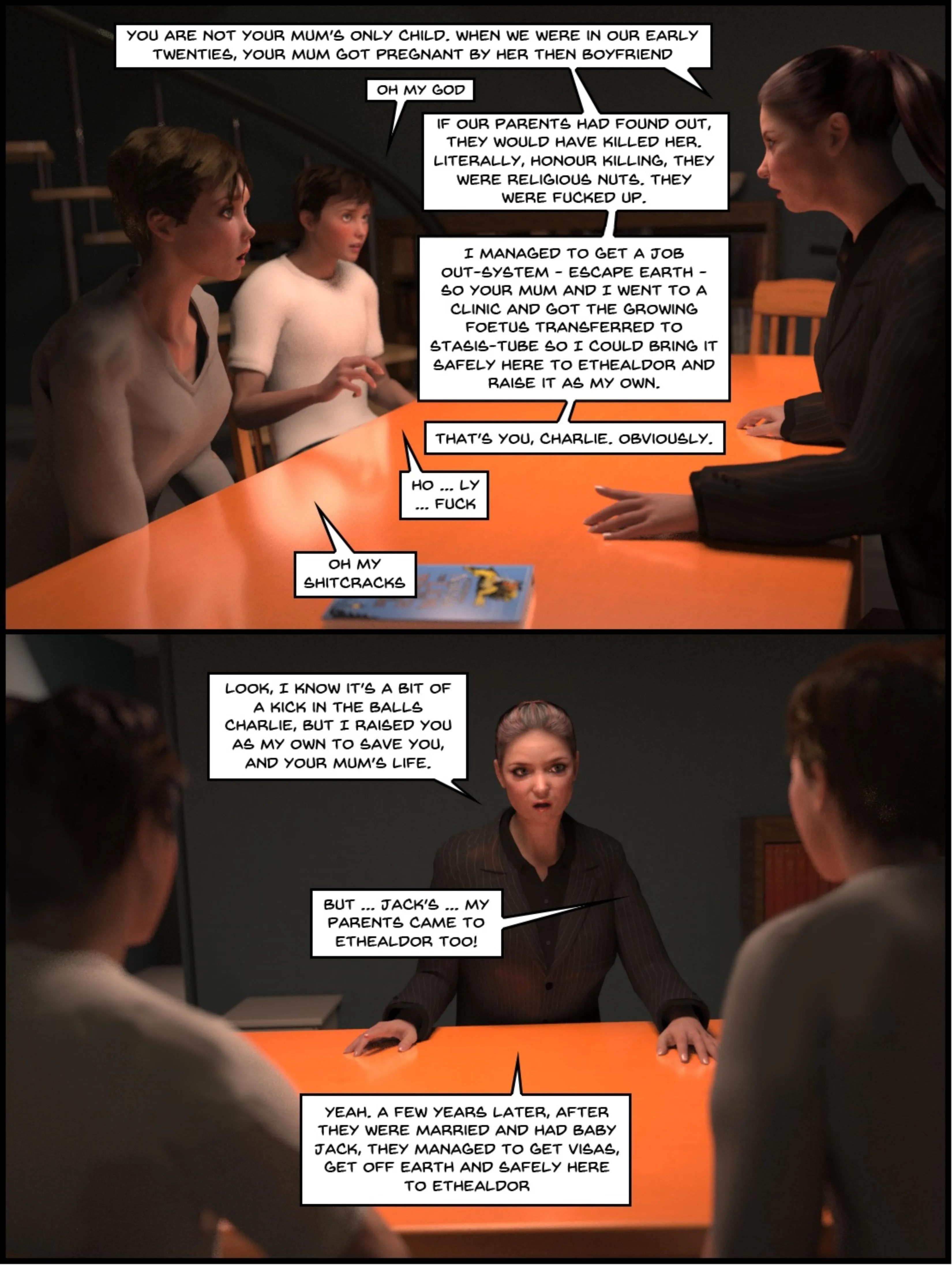 The Lithium – Have Spacesuit [Sindy Anna Jones] - 4 . Lithium - The Sister Secret - Chapter 4 [Sindy Anna Jones] - Page 34