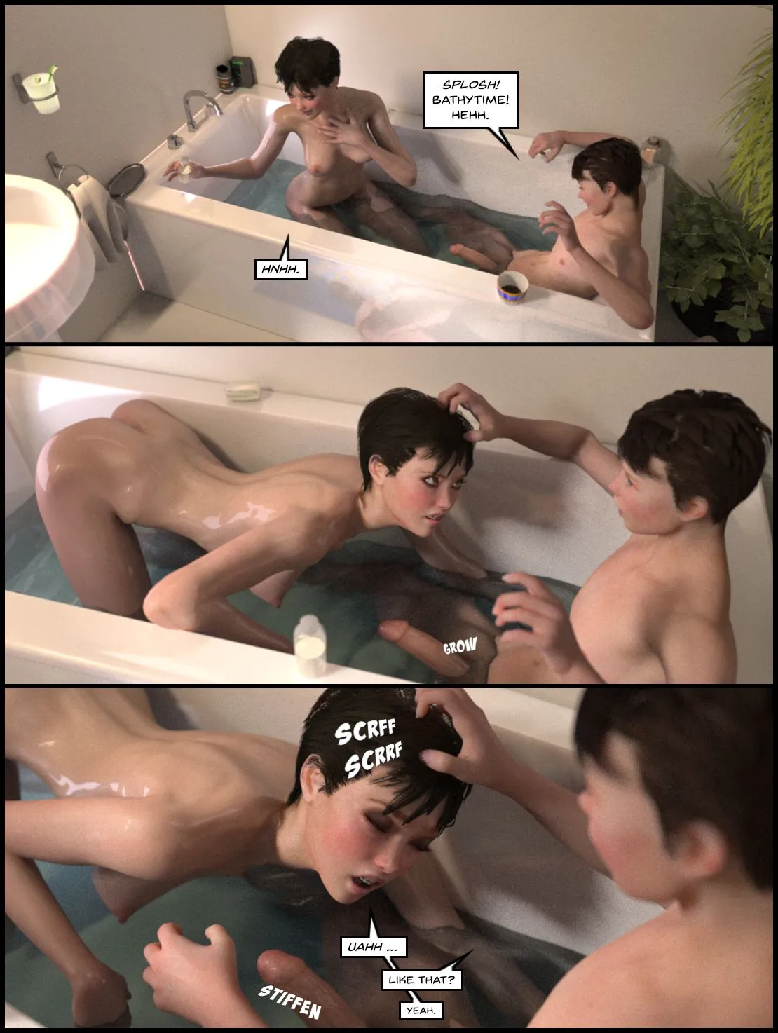 The Lithium – Have Spacesuit [Sindy Anna Jones] - 11 . Lithium - Shampooing My Sister - Chapter 11 [Sindy Anna Jones] - Page 46