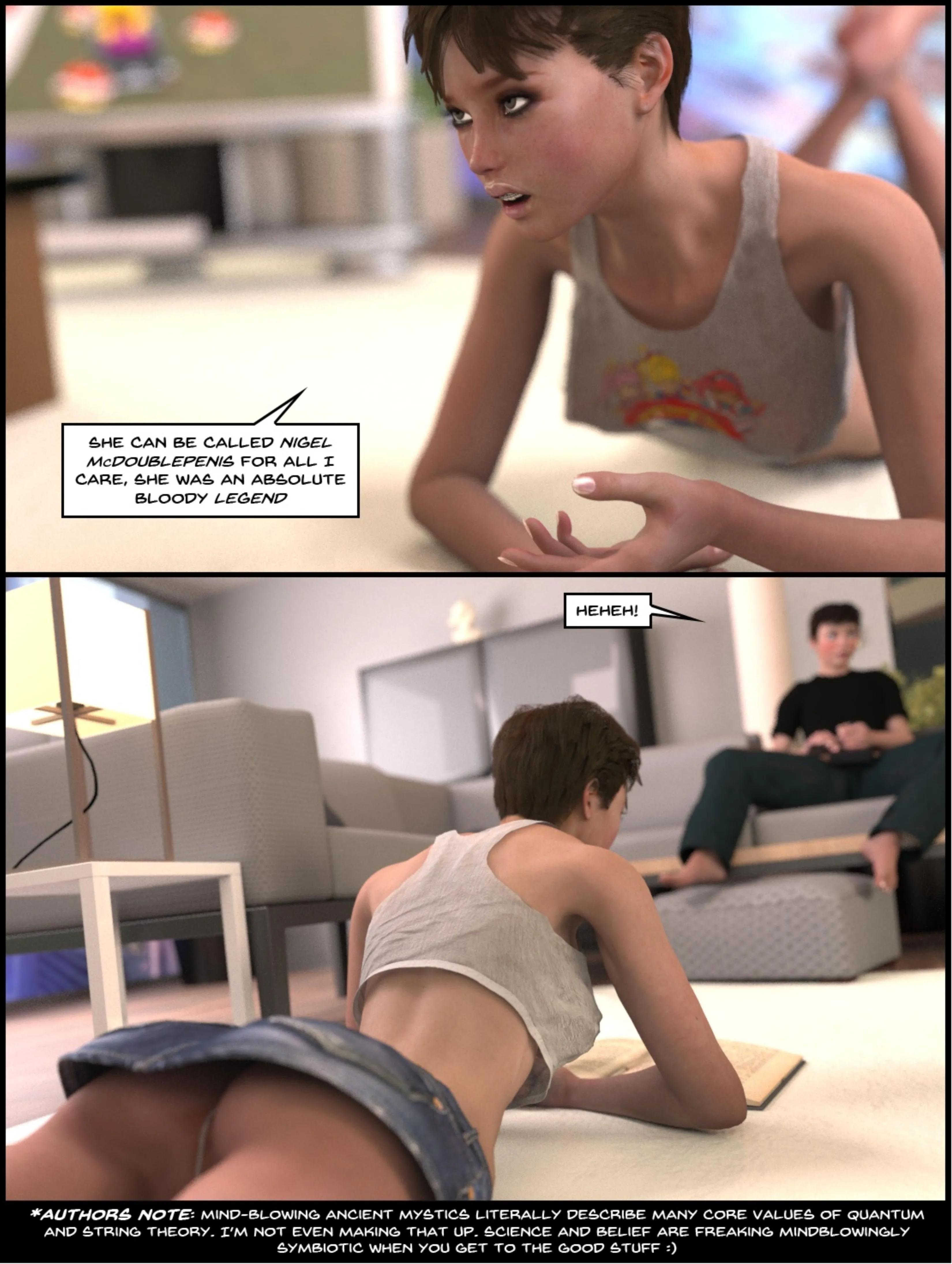 The Lithium – Have Spacesuit [Sindy Anna Jones] - 3 . Lithium - JackOFF - Chapter 3 [Sindy Anna Jones] - Page 9