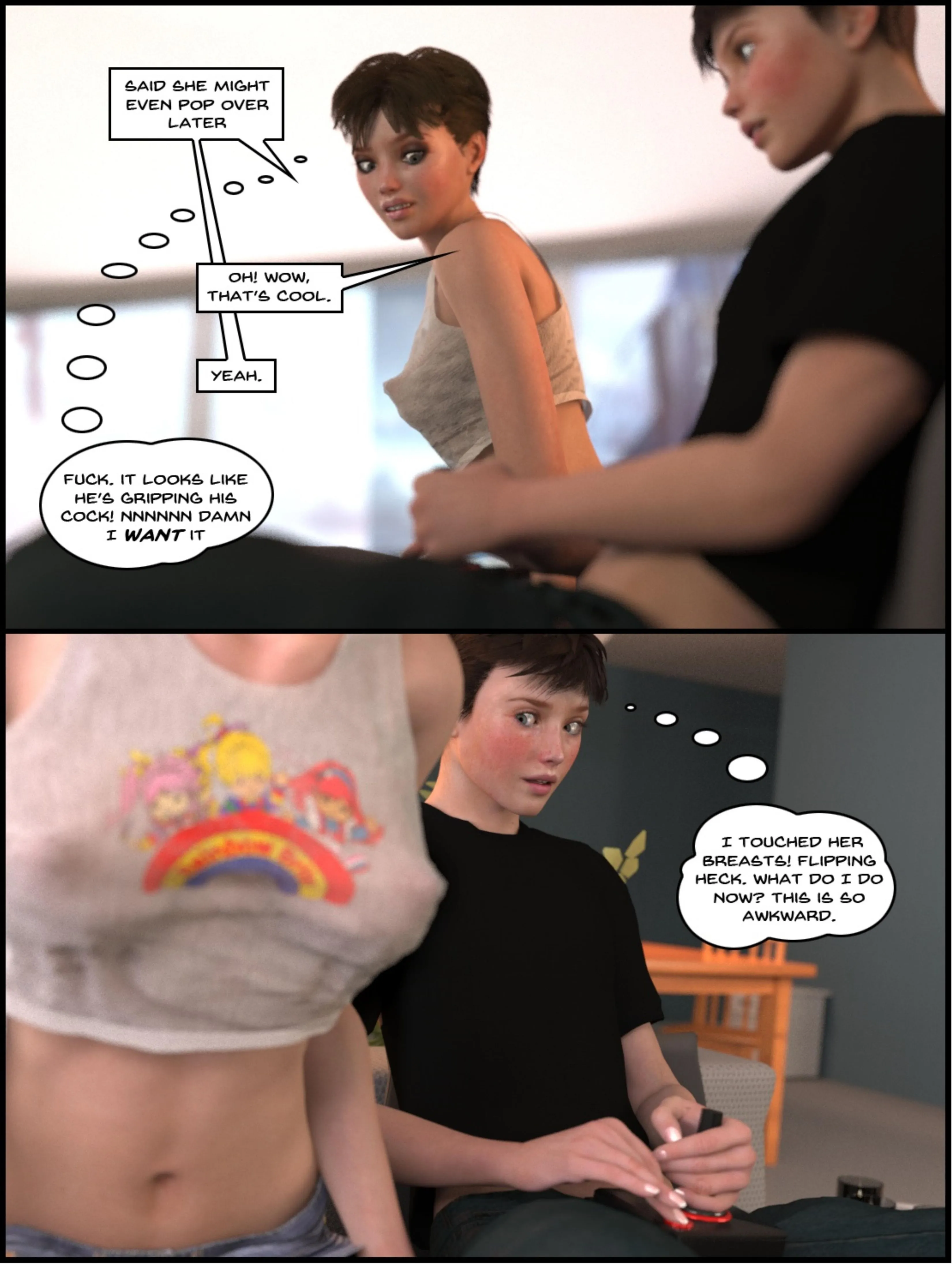 The Lithium – Have Spacesuit [Sindy Anna Jones] - 3 . Lithium - JackOFF - Chapter 3 [Sindy Anna Jones] - Page 11