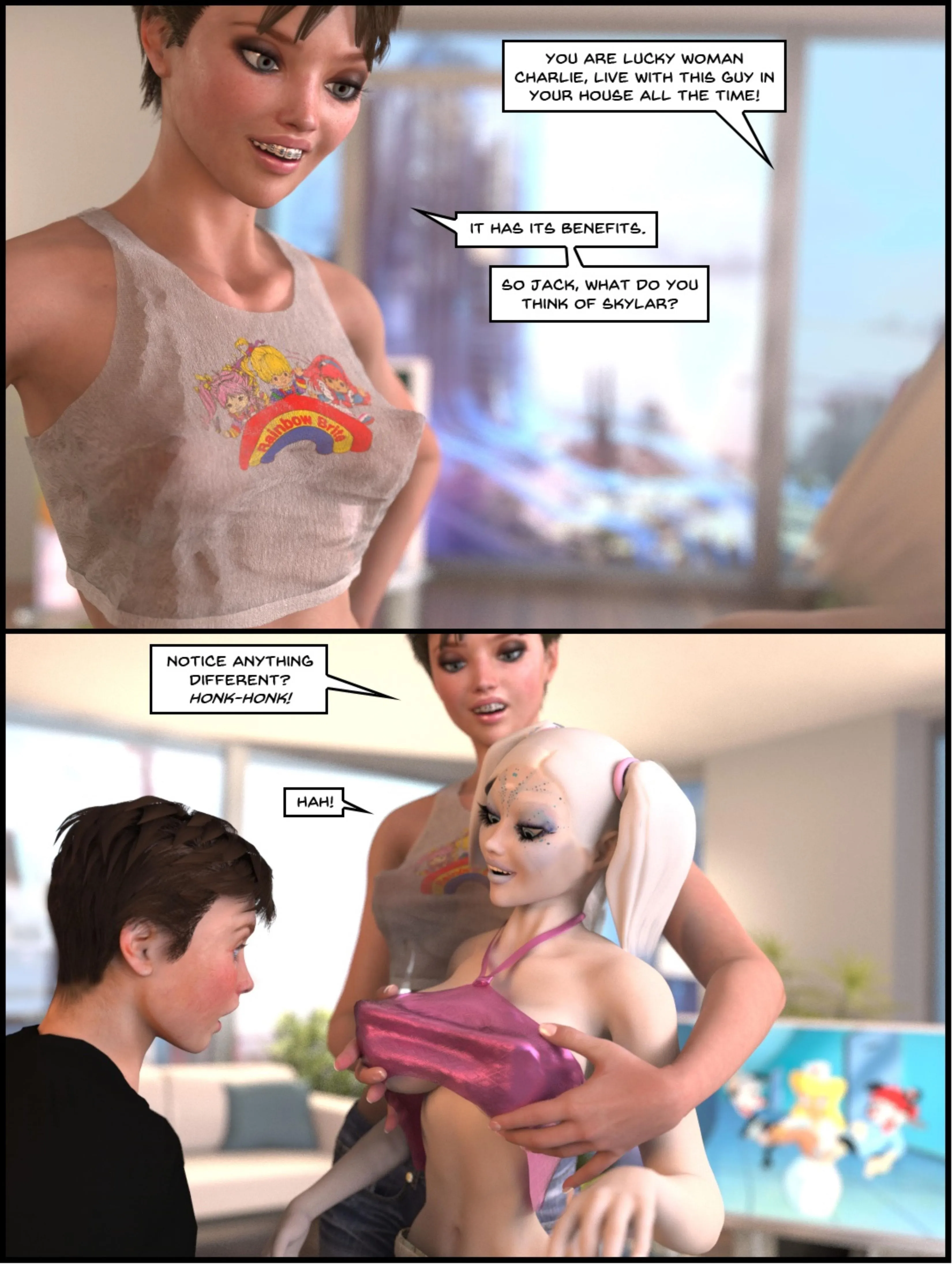 The Lithium – Have Spacesuit [Sindy Anna Jones] - 3 . Lithium - JackOFF - Chapter 3 [Sindy Anna Jones] - Page 34