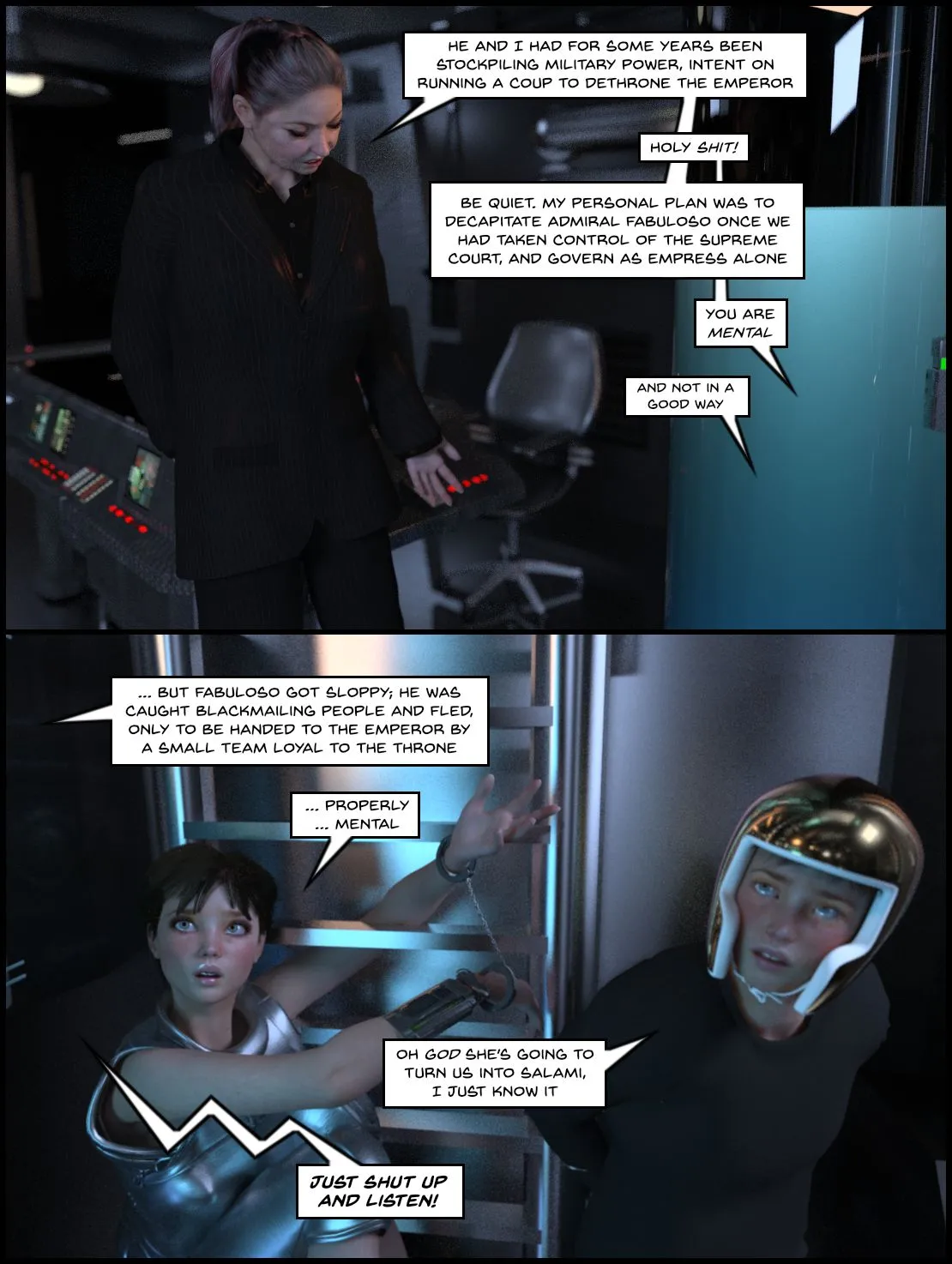 The Lithium – Have Spacesuit [Sindy Anna Jones] - 9 . Lithium - The Wrath Of Karen - Chapter 9 [Sindy Anna Jones] - Page 122