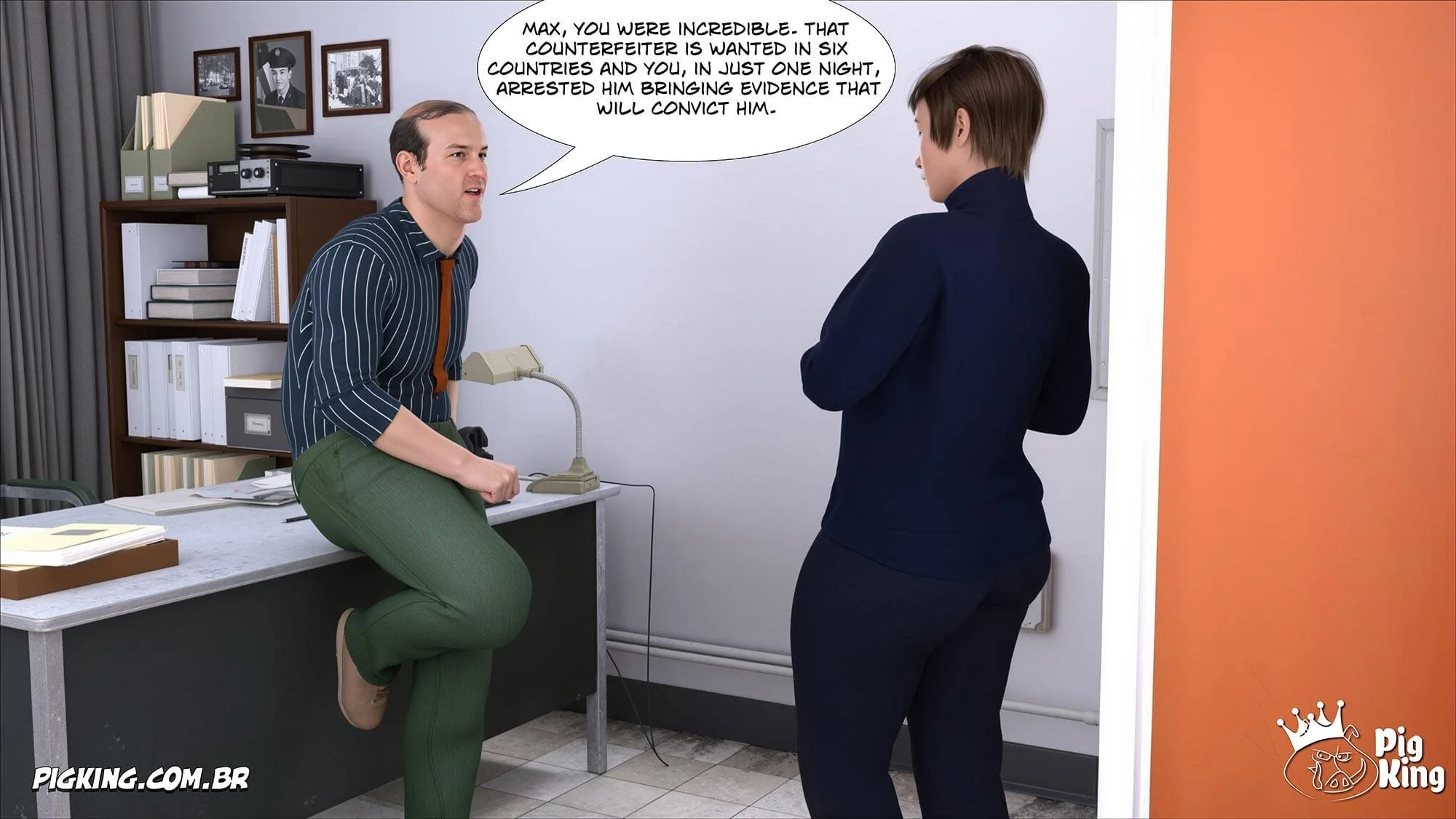 Top Secret – Lynda, Nadine [PigKing] - 14. Top Secret – Lynda, Nadine - Ch 14 - Page 55
