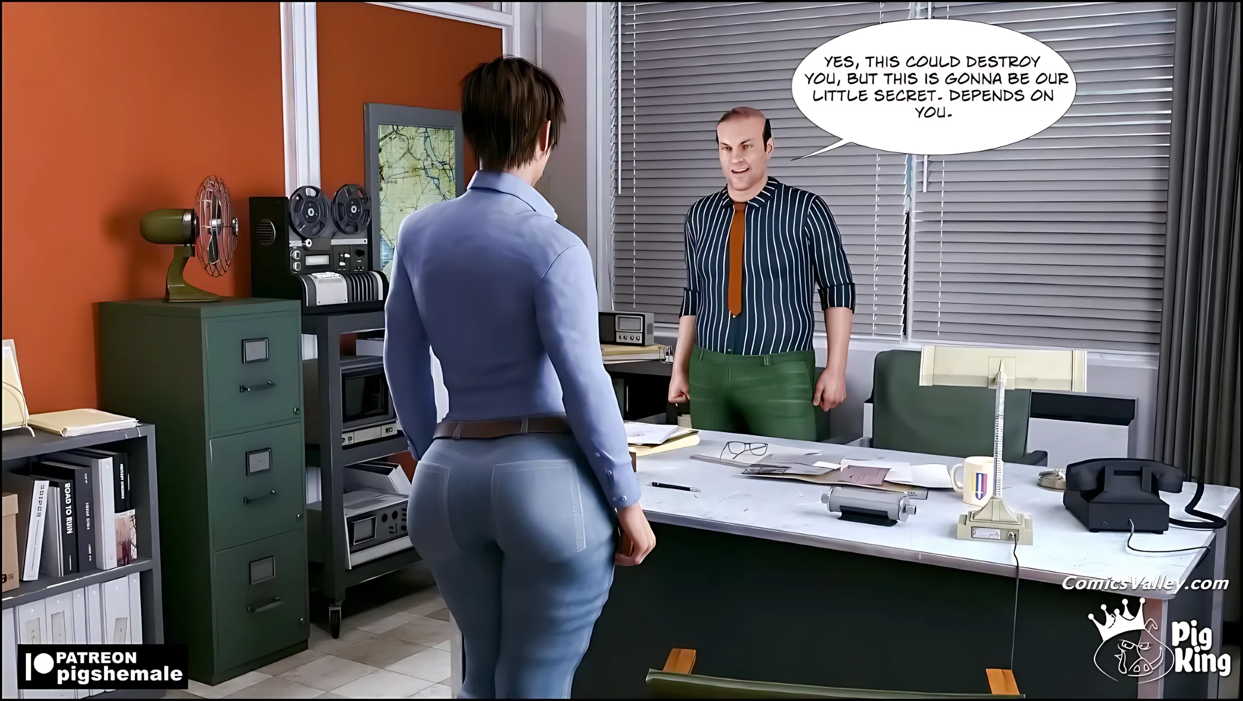 Top Secret – Lynda, Nadine [PigKing] - 3. Top Secret – Lynda, Nadine - Ch 3 - Page 19