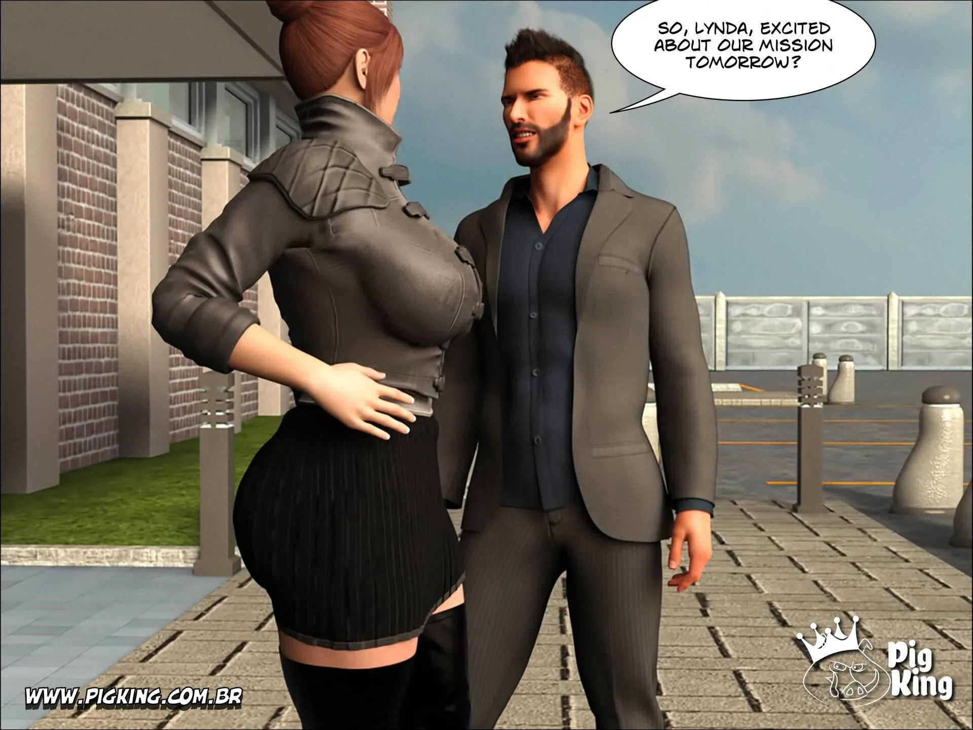 Top Secret – Lynda, Nadine [PigKing] - 1. Top Secret – Lynda, Nadine - Ch 1 - Page 2
