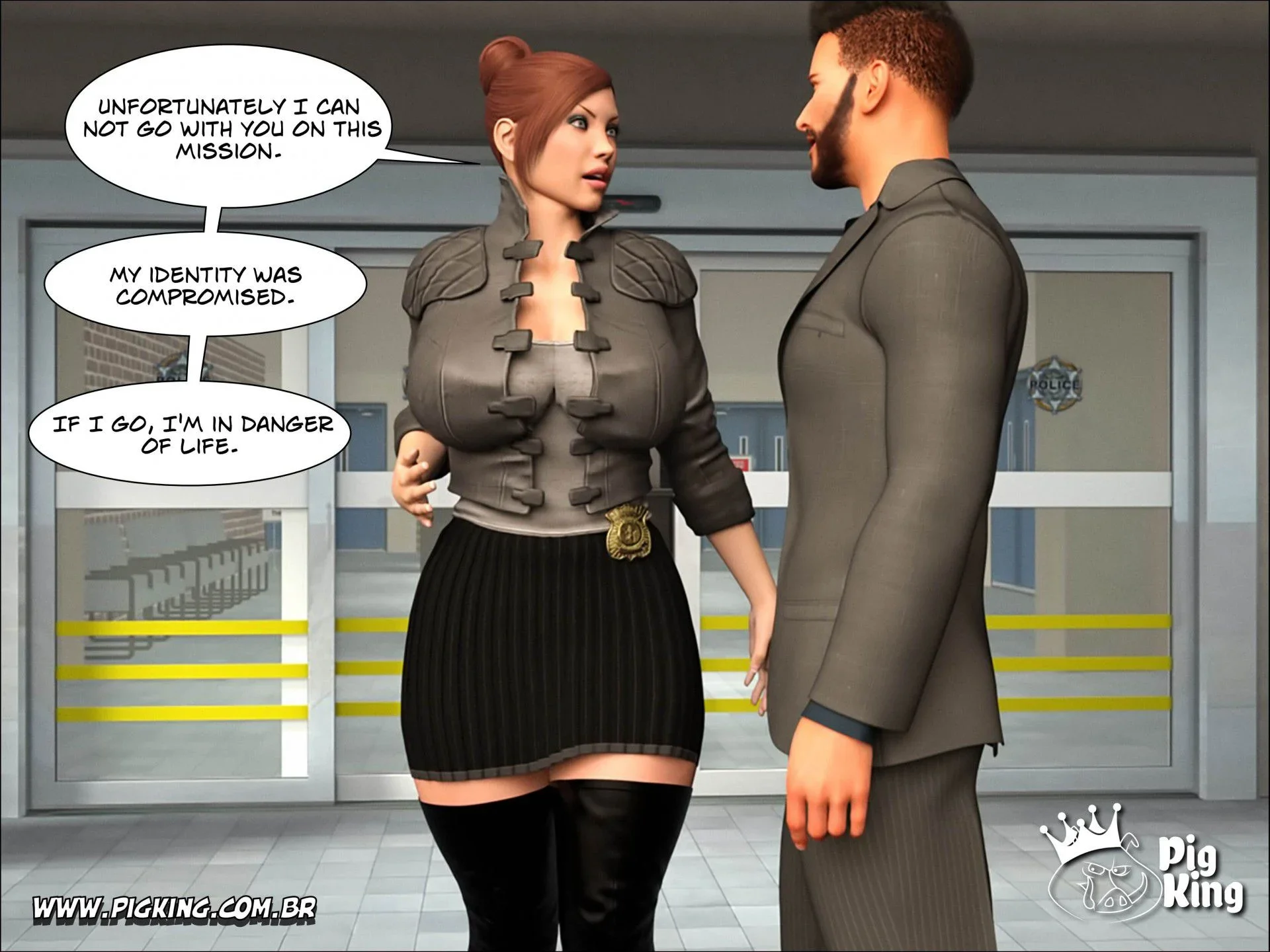Top Secret – Lynda, Nadine [PigKing] - 1. Top Secret – Lynda, Nadine - Ch 1 - Page 3