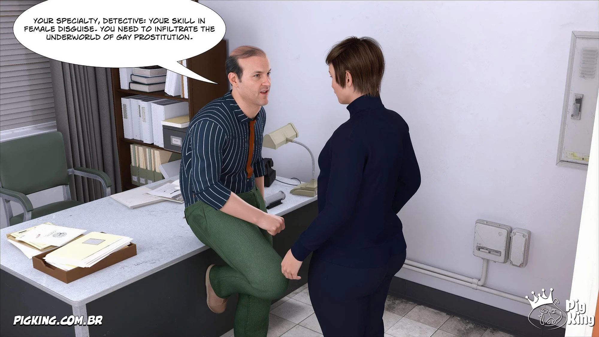 Top Secret – Lynda, Nadine [PigKing] - 13. Top Secret – Lynda, Nadine - Ch 13 - Page 7