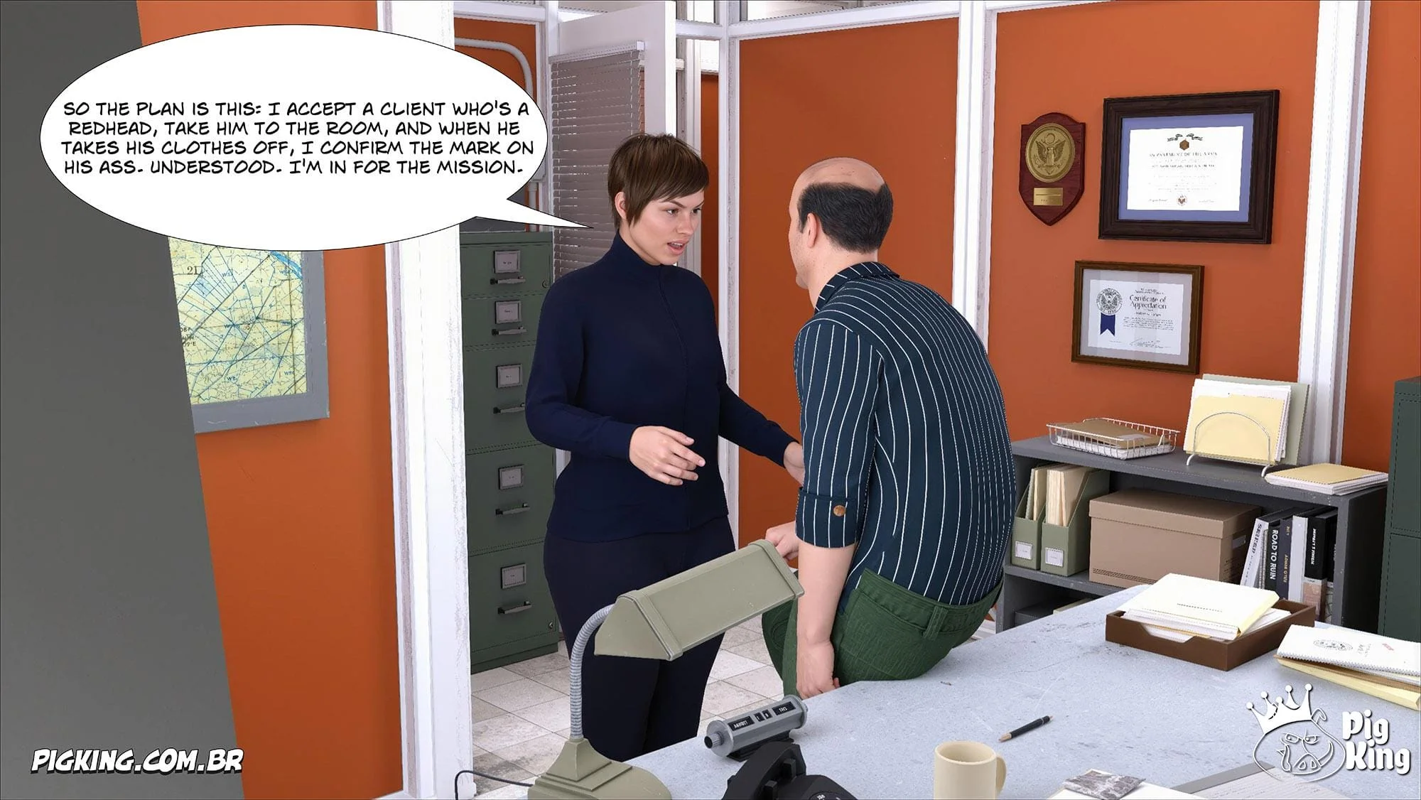 Top Secret – Lynda, Nadine [PigKing] - 13. Top Secret – Lynda, Nadine - Ch 13 - Page 12