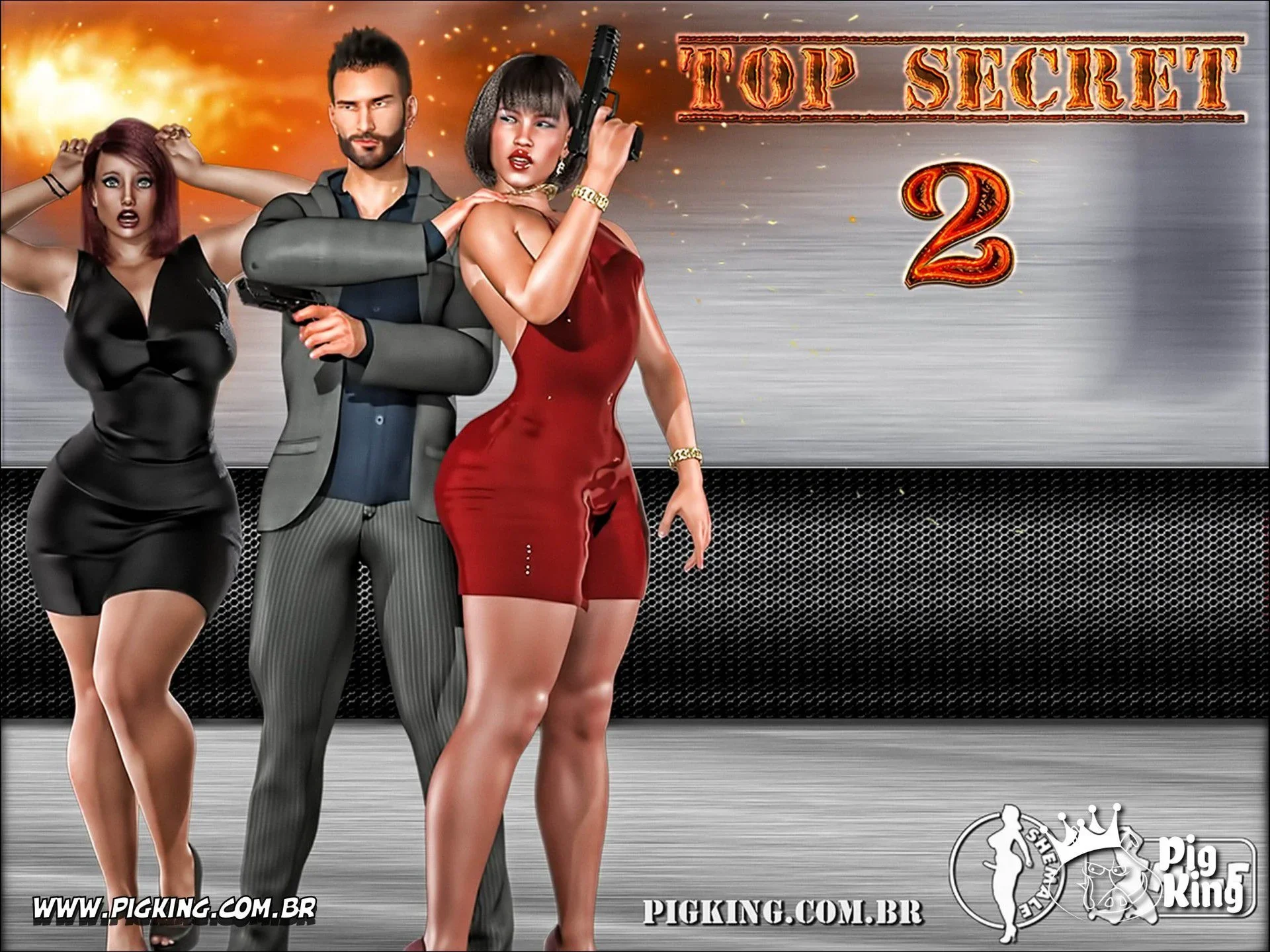 Top Secret – Lynda, Nadine [PigKing] - 2. Top Secret – Lynda, Nadine - Ch 2 - Page 1