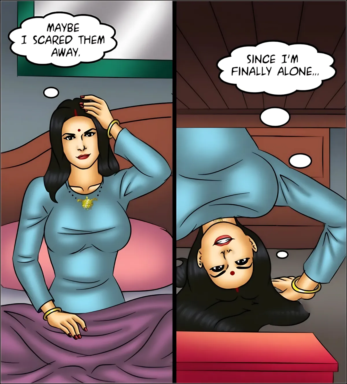 Savita Bhabhi 141-153 [Kirtu] - Savita Bhabhi Episode 152 - Monkey Business - Page 43