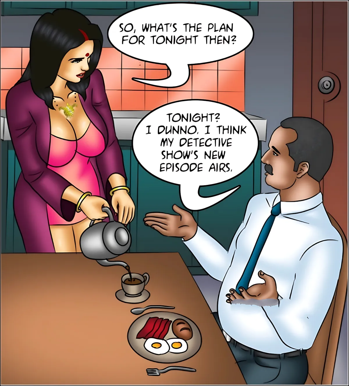 Savita Bhabhi 141-153 [Kirtu] - Savita Bhabhi Episode 150 - Vamika's Secret - Page 20