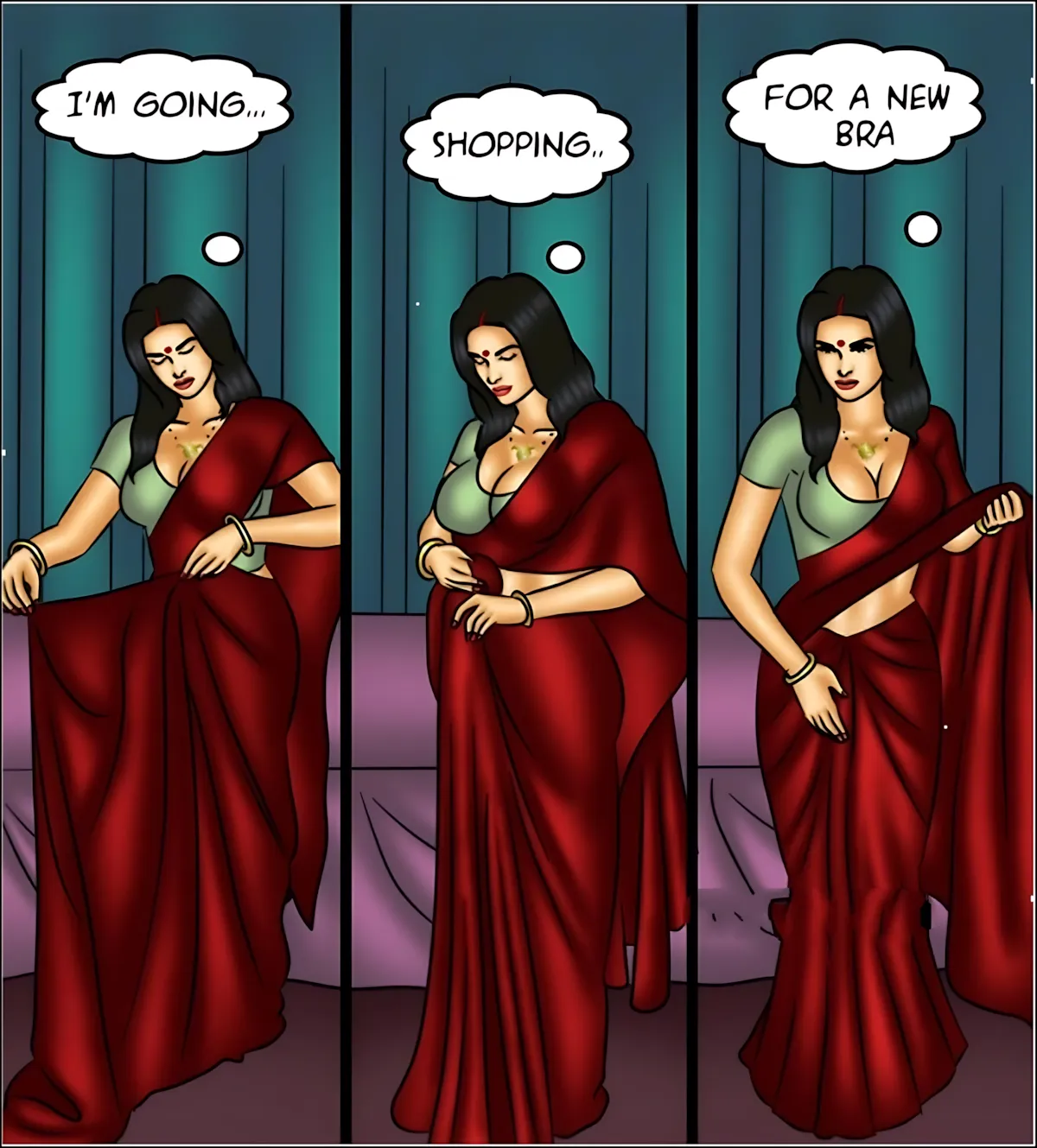 Savita Bhabhi 141-153 [Kirtu] - Savita Bhabhi Episode 150 - Vamika's Secret - Page 29