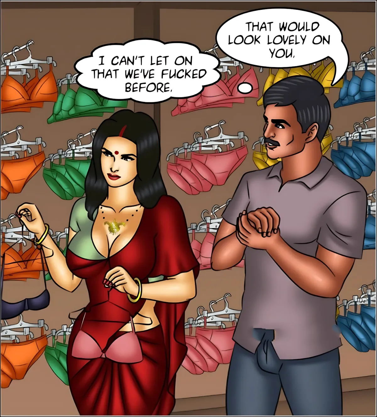Savita Bhabhi 141-153 [Kirtu] - Savita Bhabhi Episode 150 - Vamika's Secret - Page 38
