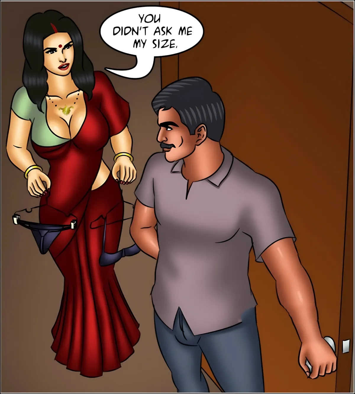 Savita Bhabhi 141-153 [Kirtu] - Savita Bhabhi Episode 150 - Vamika's Secret - Page 44
