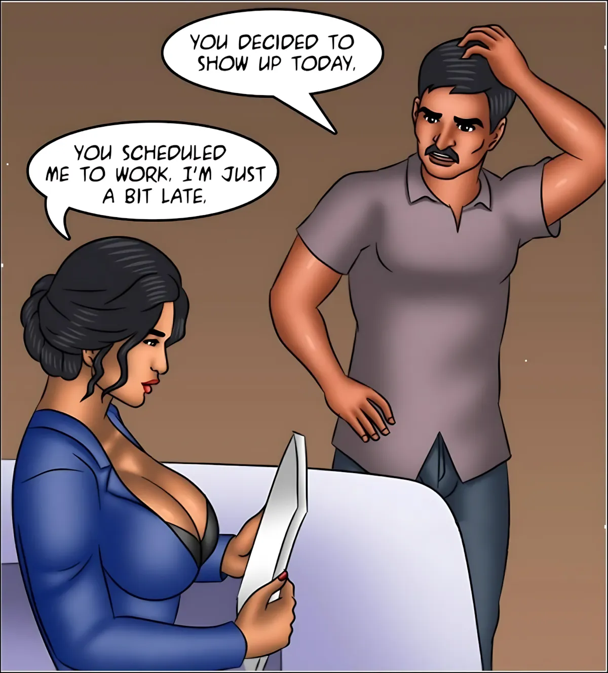 Savita Bhabhi 141-153 [Kirtu] - Savita Bhabhi Episode 150 - Vamika's Secret - Page 55