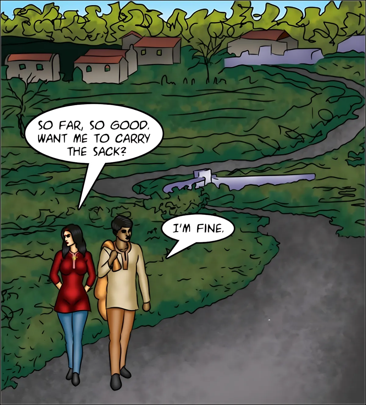 Savita Bhabhi 141-153 [Kirtu] - Savita Bhabhi Episode 151 - The Last Woman on Earth - Page 103