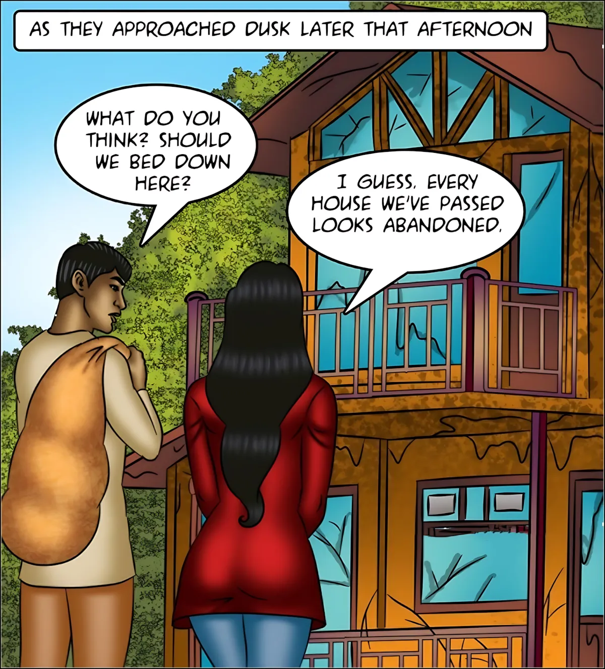 Savita Bhabhi 141-153 [Kirtu] - Savita Bhabhi Episode 151 - The Last Woman on Earth - Page 104
