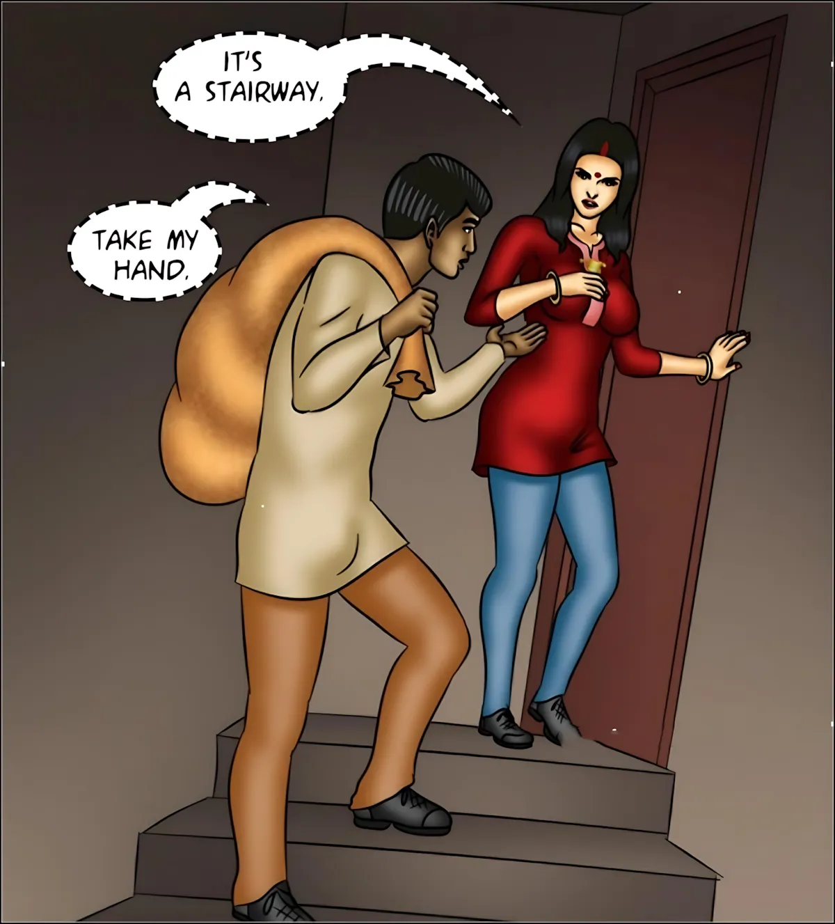 Savita Bhabhi 141-153 [Kirtu] - Savita Bhabhi Episode 151 - The Last Woman on Earth - Page 108