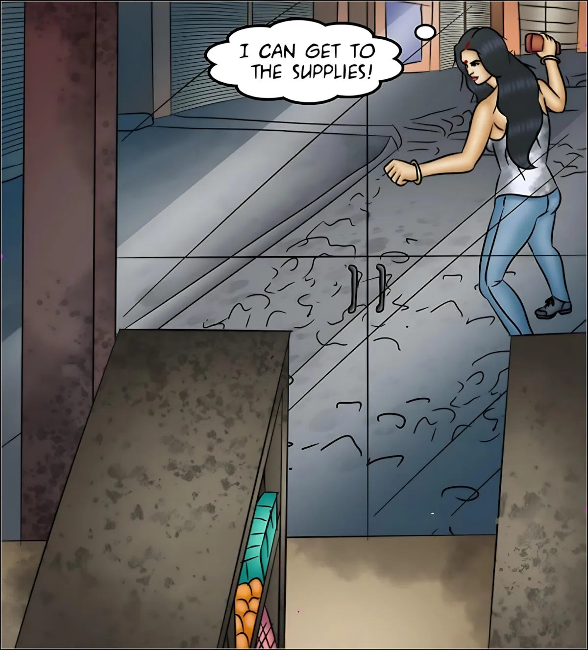 Savita Bhabhi 141-153 [Kirtu] - Savita Bhabhi Episode 151 - The Last Woman on Earth - Page 10