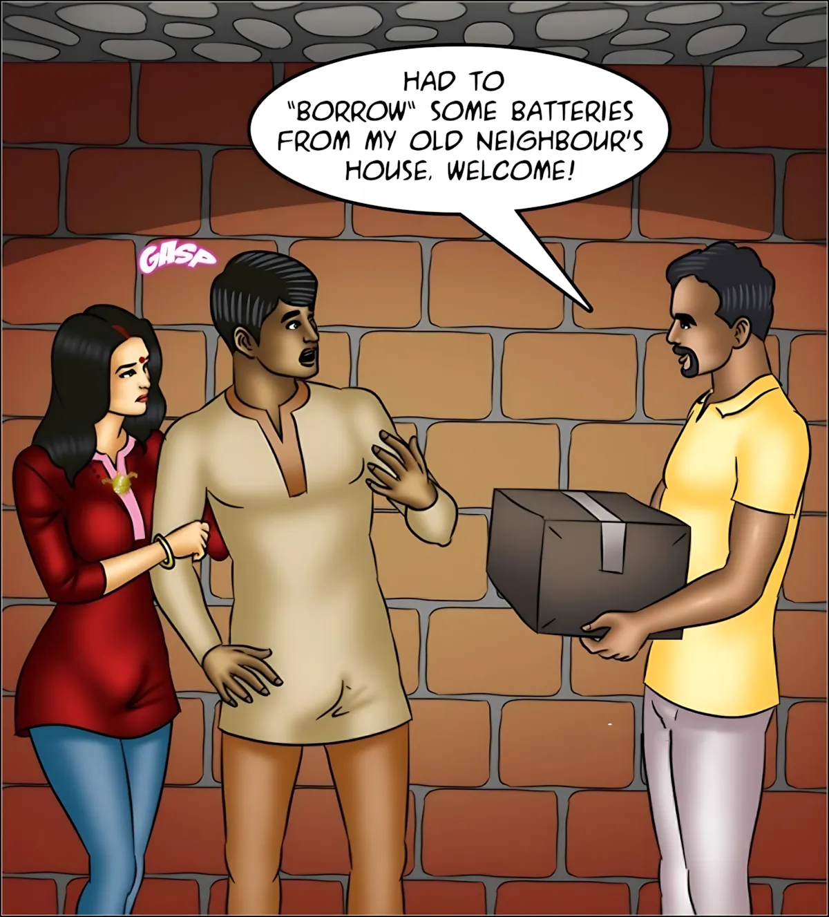 Savita Bhabhi 141-153 [Kirtu] - Savita Bhabhi Episode 151 - The Last Woman on Earth - Page 112
