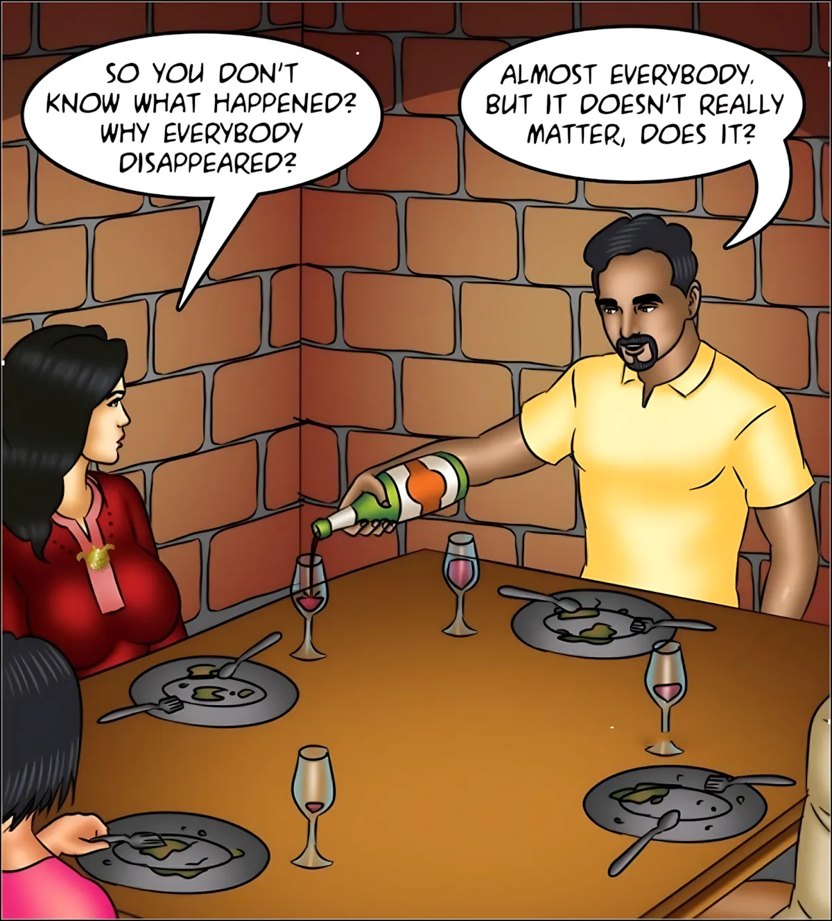 Savita Bhabhi 141-153 [Kirtu] - Savita Bhabhi Episode 151 - The Last Woman on Earth - Page 113