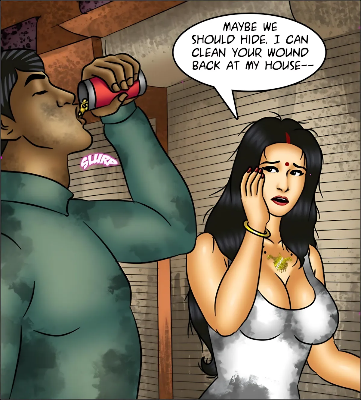 Savita Bhabhi 141-153 [Kirtu] - Savita Bhabhi Episode 151 - The Last Woman on Earth - Page 24