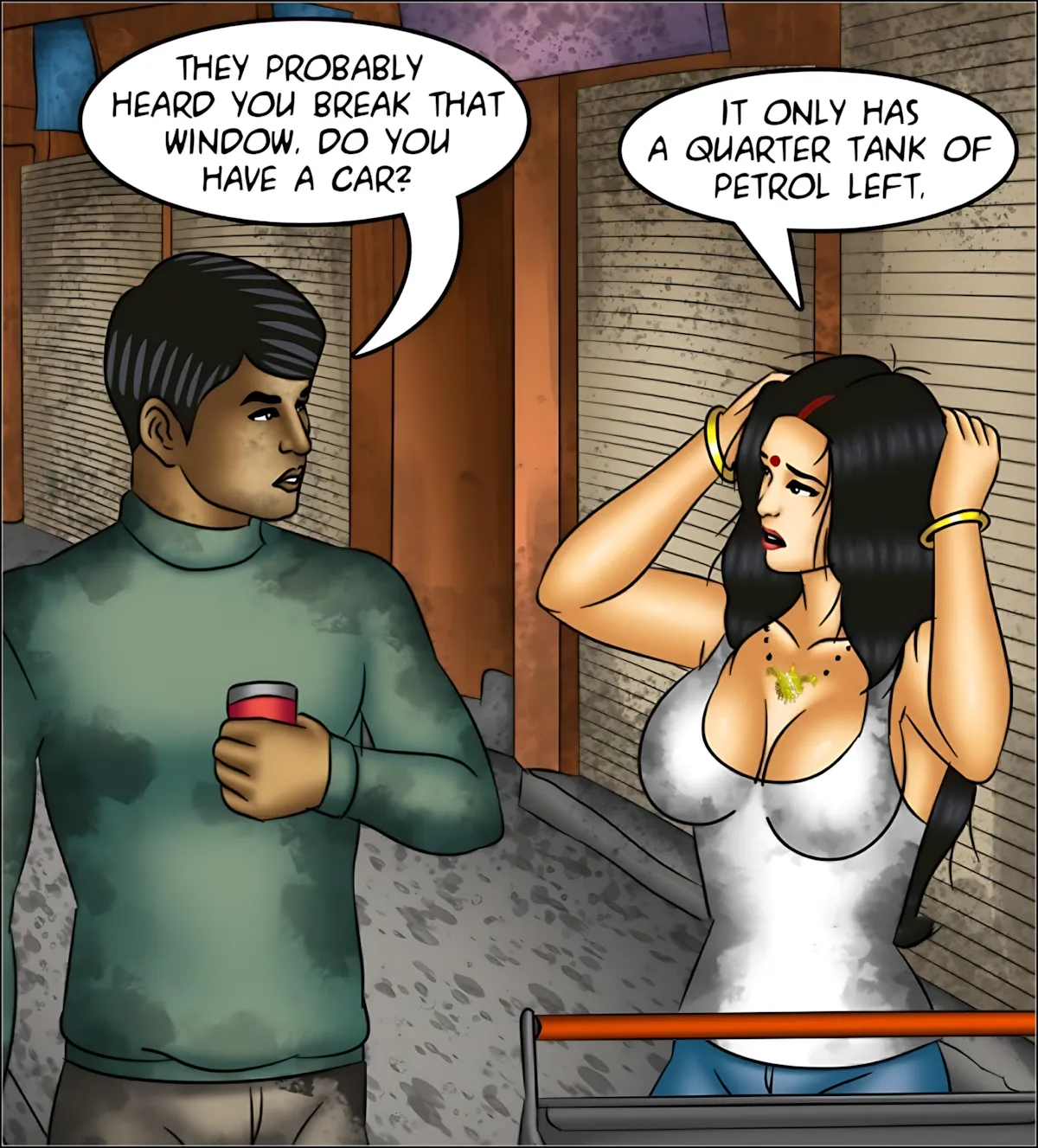 Savita Bhabhi 141-153 [Kirtu] - Savita Bhabhi Episode 151 - The Last Woman on Earth - Page 25