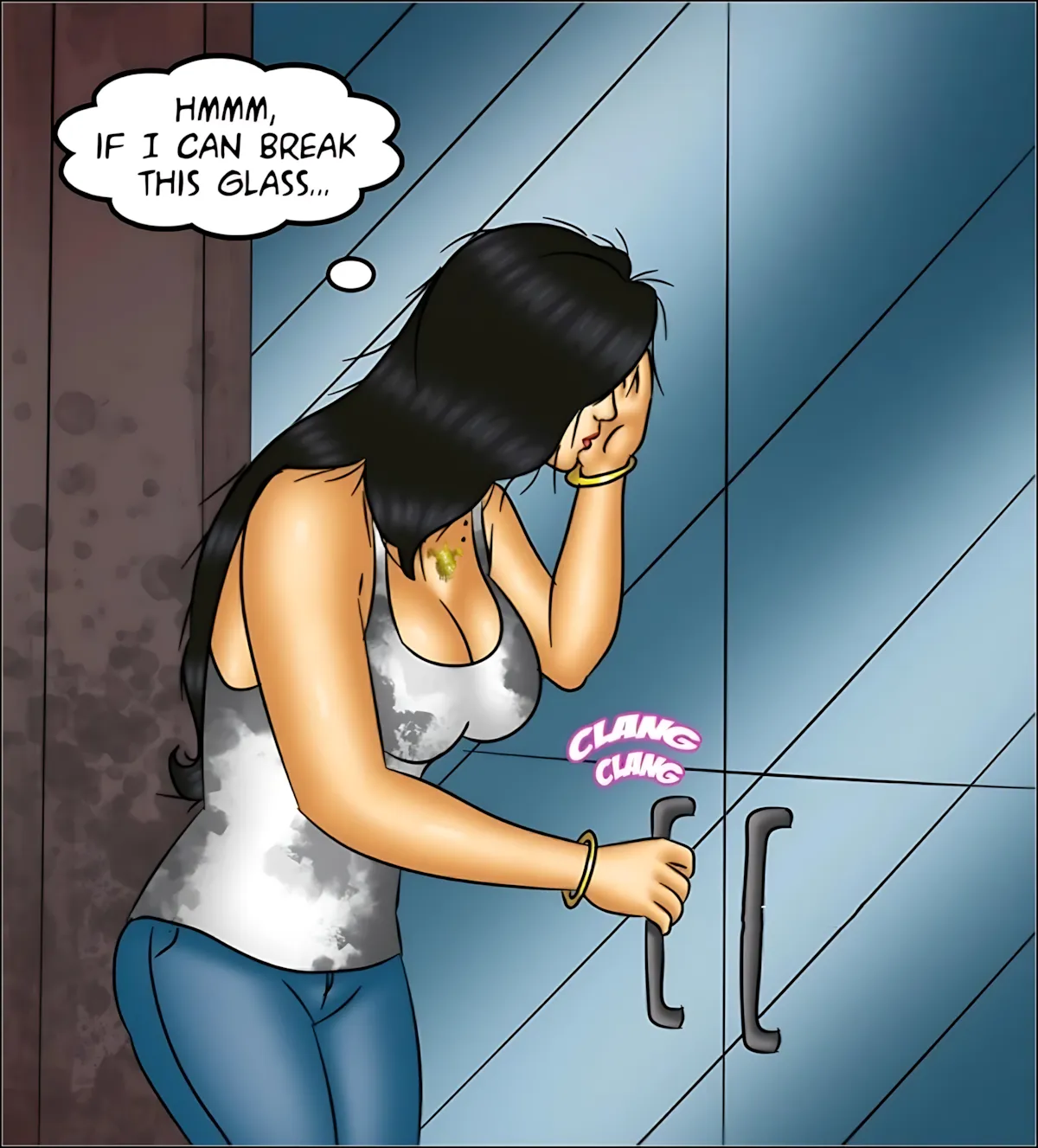 Savita Bhabhi 141-153 [Kirtu] - Savita Bhabhi Episode 151 - The Last Woman on Earth - Page 9