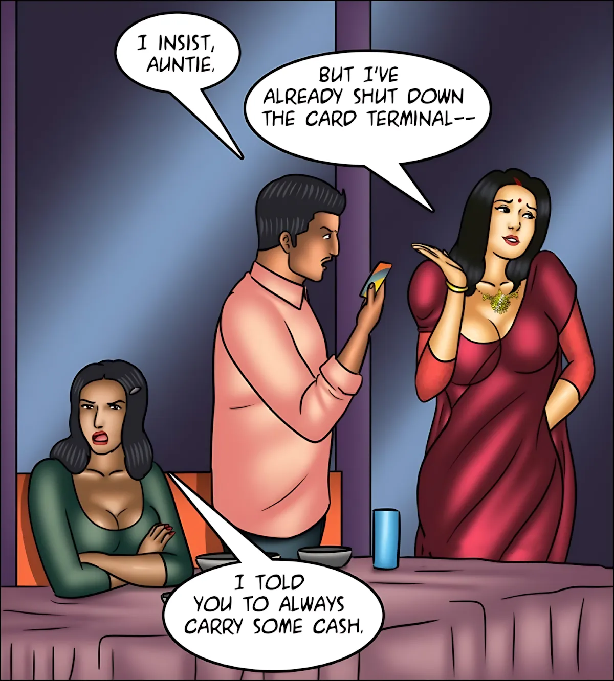 Savita Bhabhi 141-153 [Kirtu] - Savita Bhabhi Episode 153 - Lessons In Lovemaking - Page 14