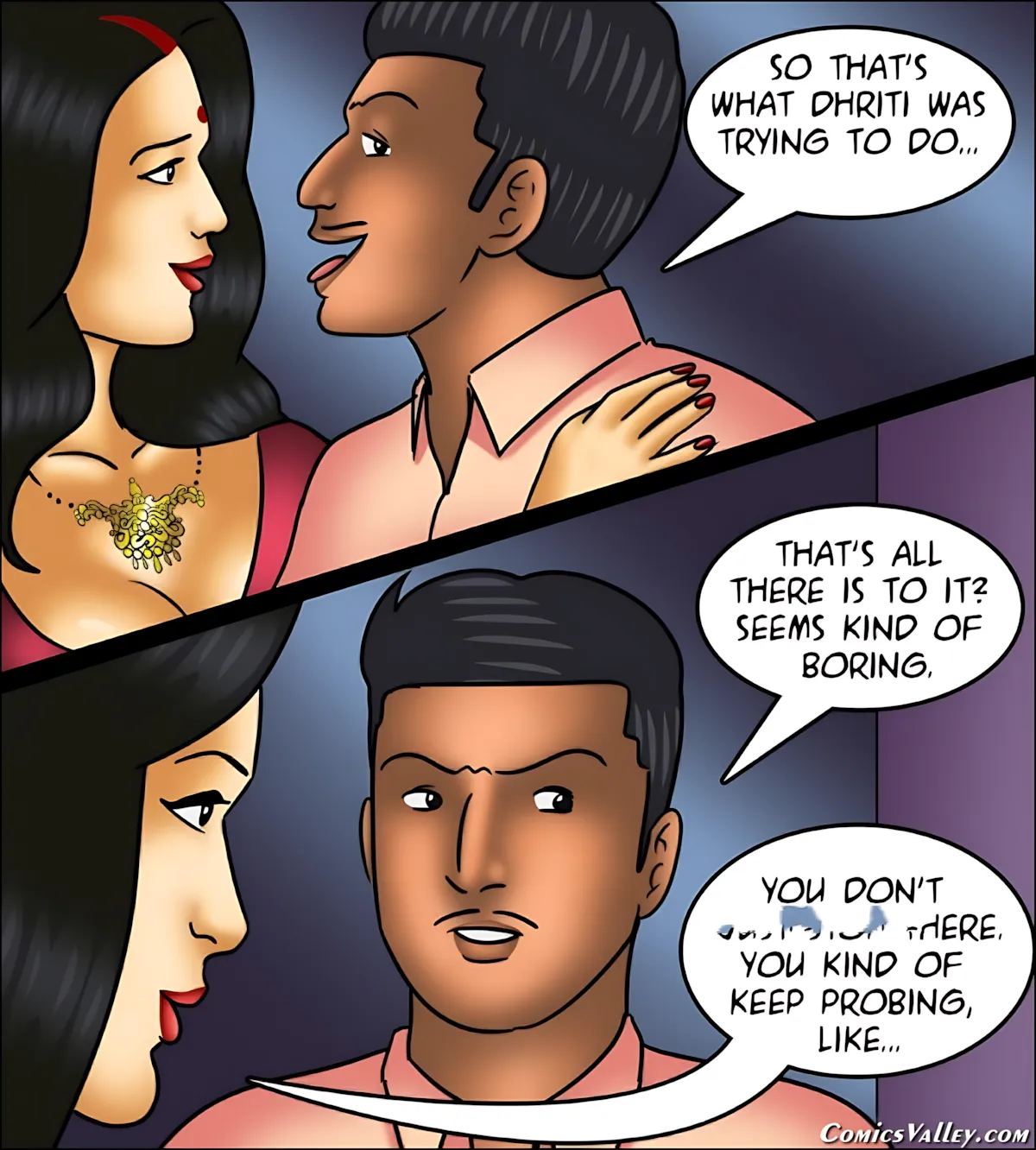 Savita Bhabhi 141-153 [Kirtu] - Savita Bhabhi Episode 153 - Lessons In Lovemaking - Page 25