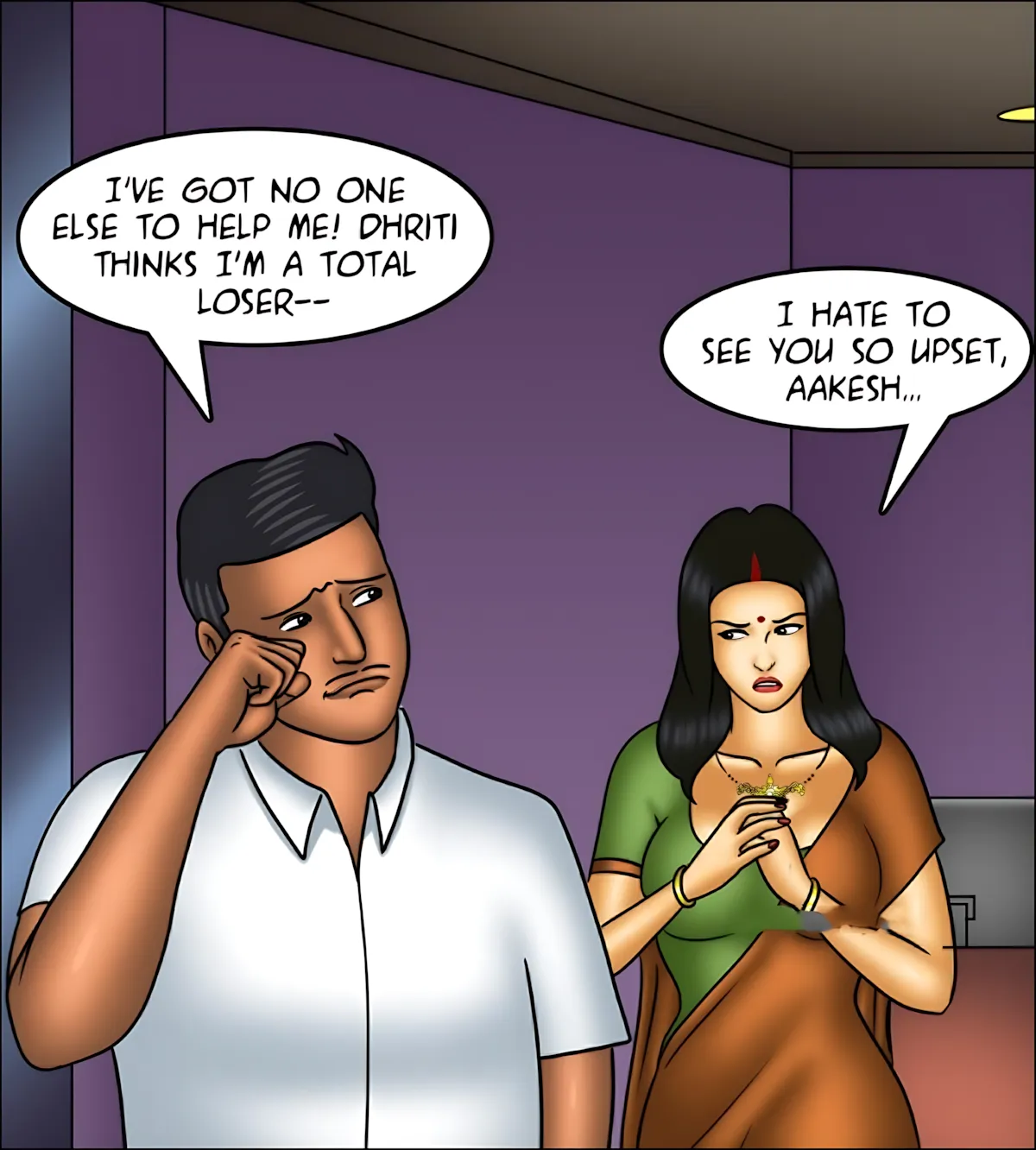 Savita Bhabhi 141-153 [Kirtu] - Savita Bhabhi Episode 153 - Lessons In Lovemaking - Page 44