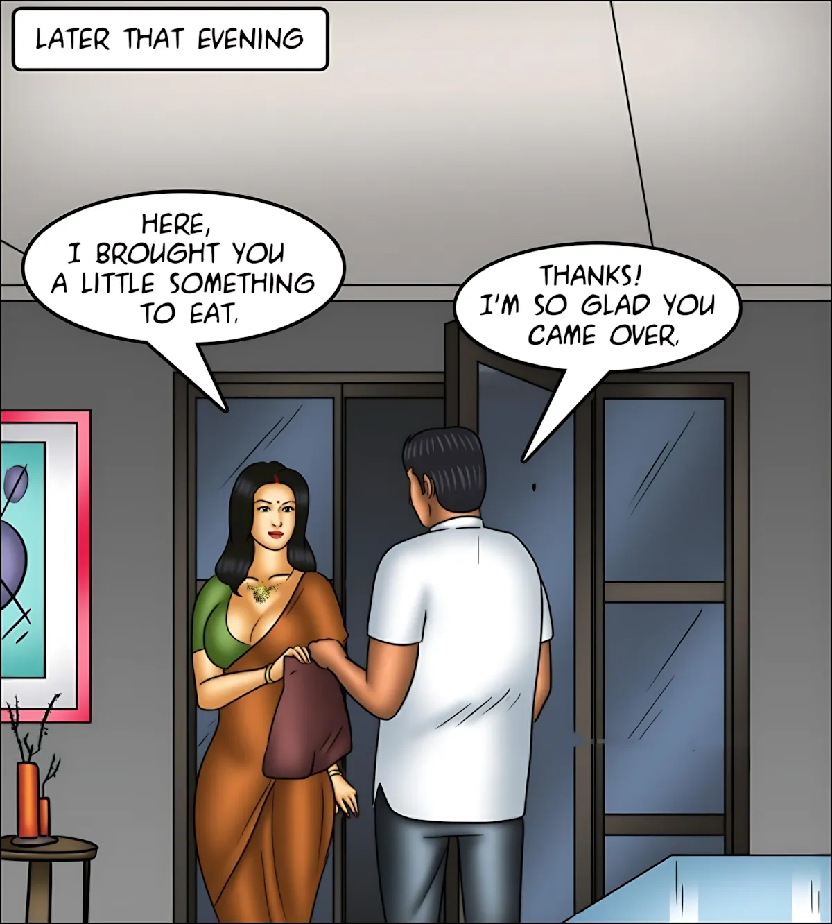 Savita Bhabhi 141-153 [Kirtu] - Savita Bhabhi Episode 153 - Lessons In Lovemaking - Page 46