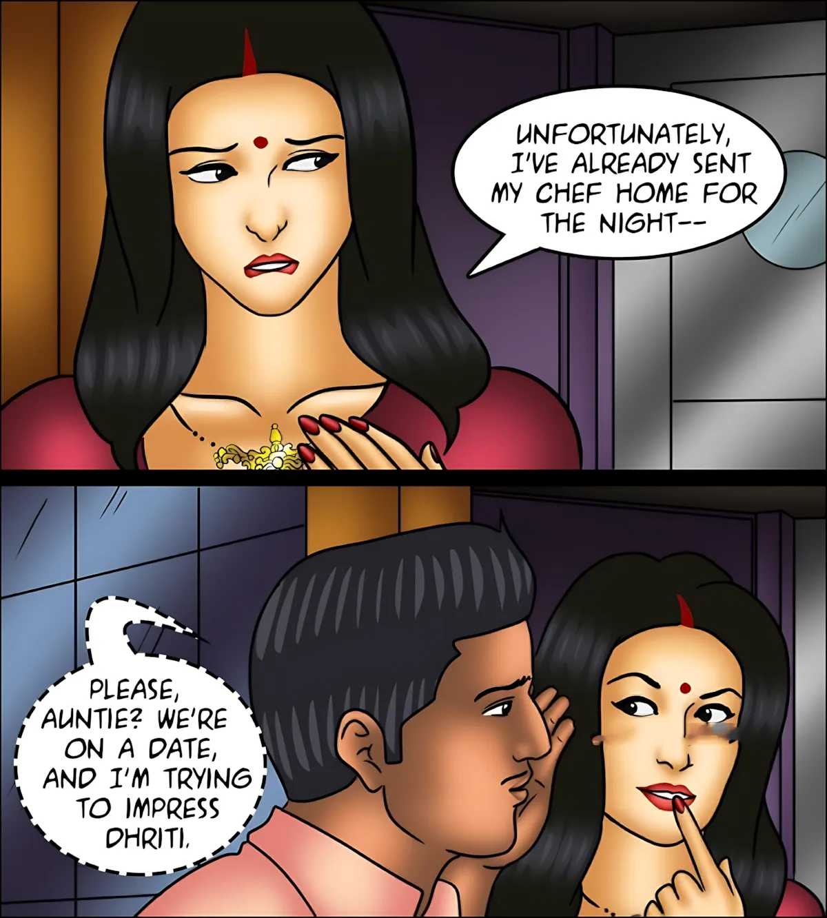 Savita Bhabhi 141-153 [Kirtu] - Savita Bhabhi Episode 153 - Lessons In Lovemaking - Page 5