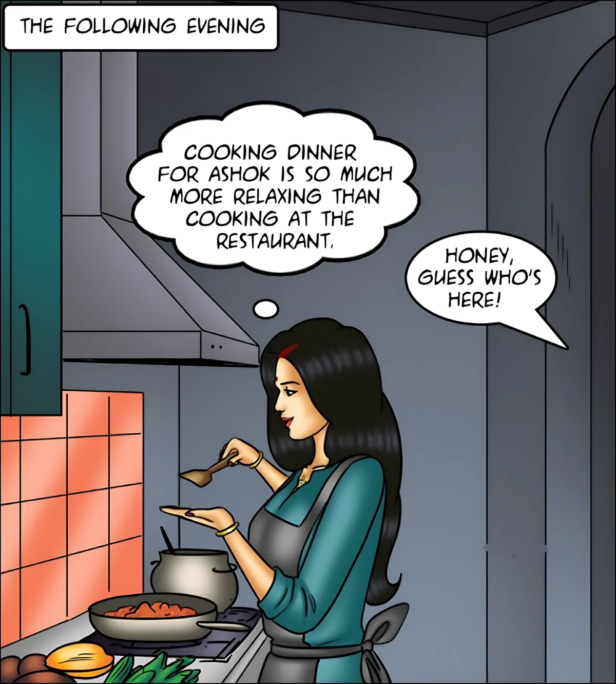 Savita Bhabhi 141-153 [Kirtu] - Savita Bhabhi Episode 153 - Lessons In Lovemaking - Page 90